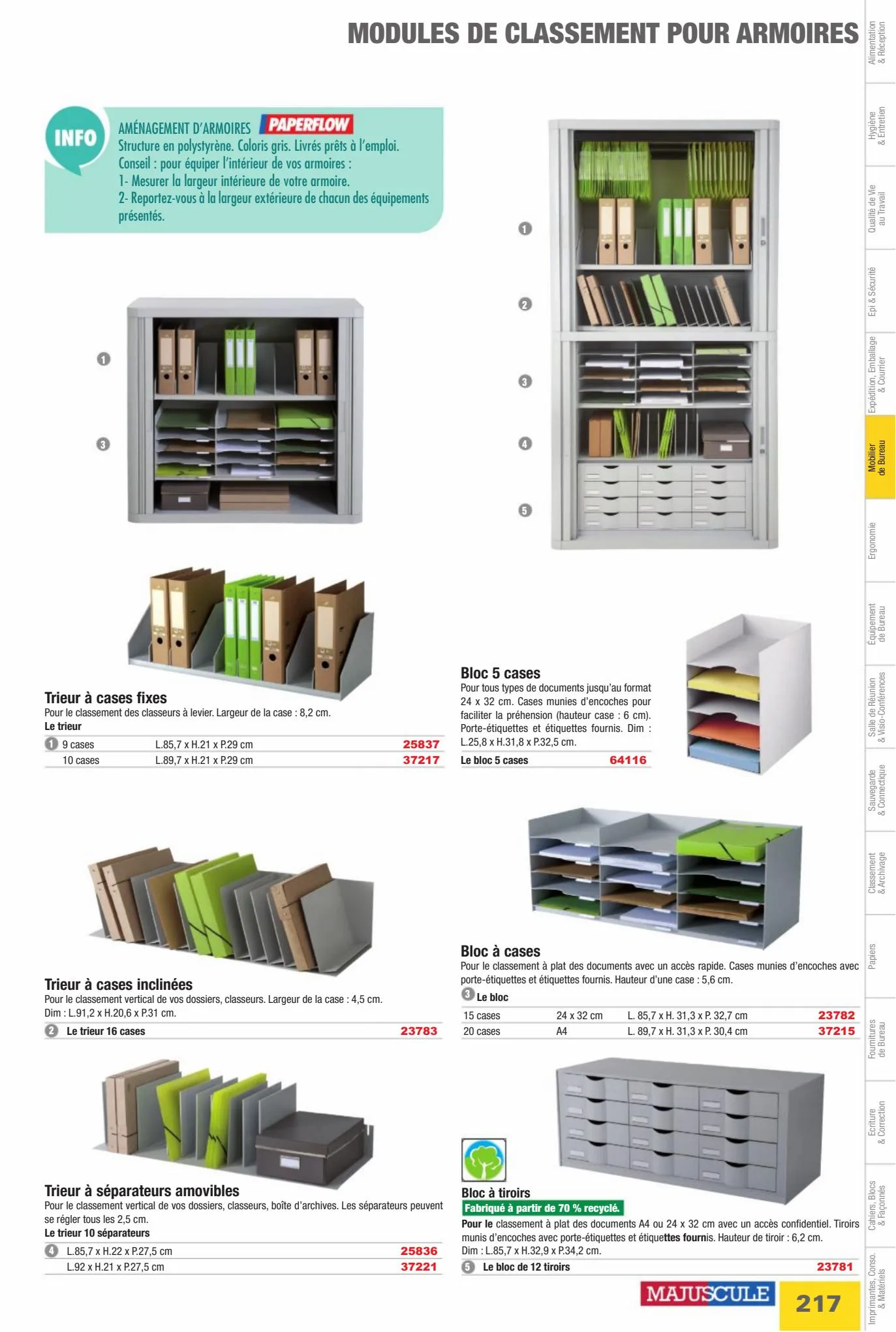 Catalogue Fournitures aux Entreprises 2023, page 00219