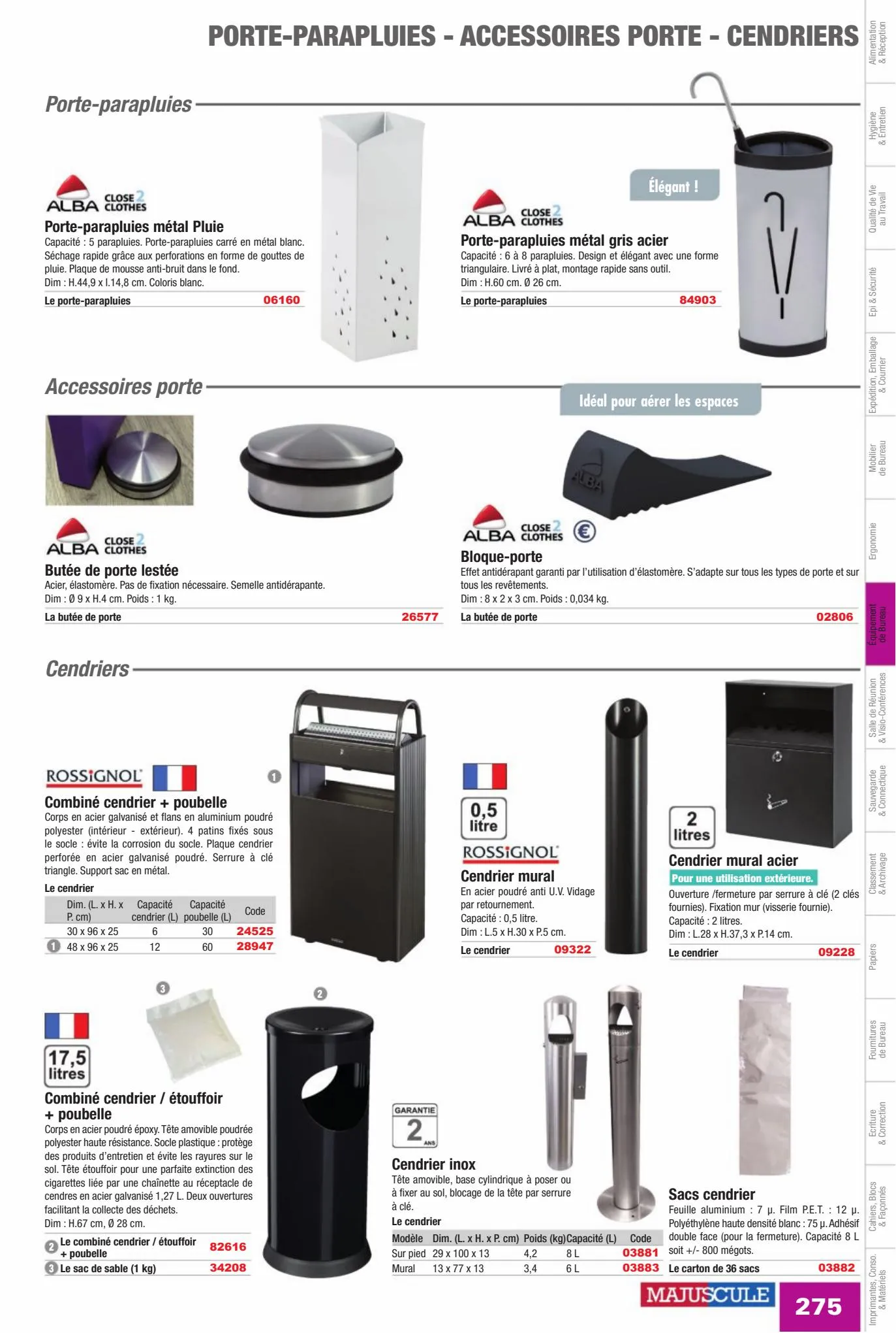 Catalogue Fournitures aux Entreprises 2023, page 00277