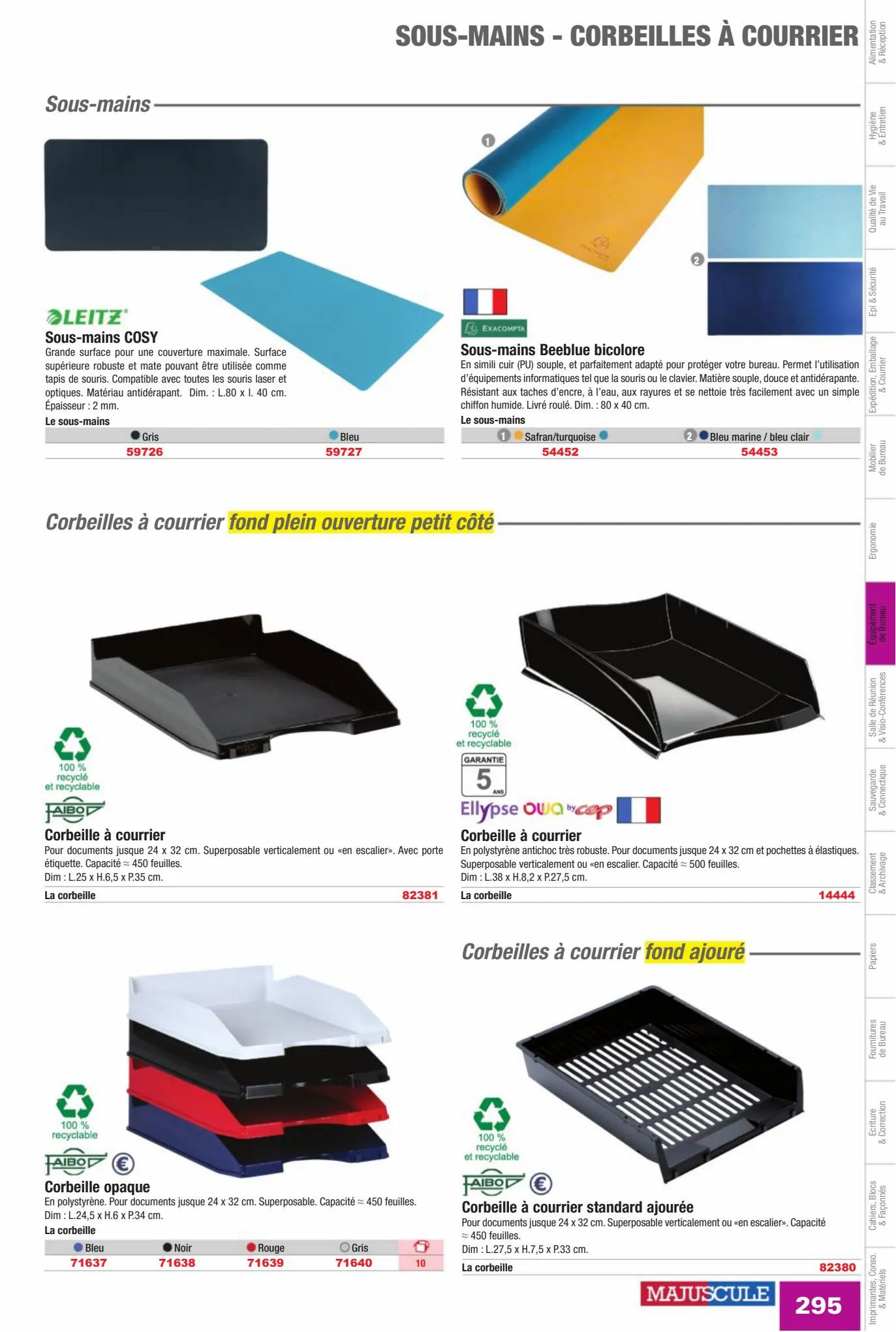 Catalogue Fournitures aux Entreprises 2023, page 00297