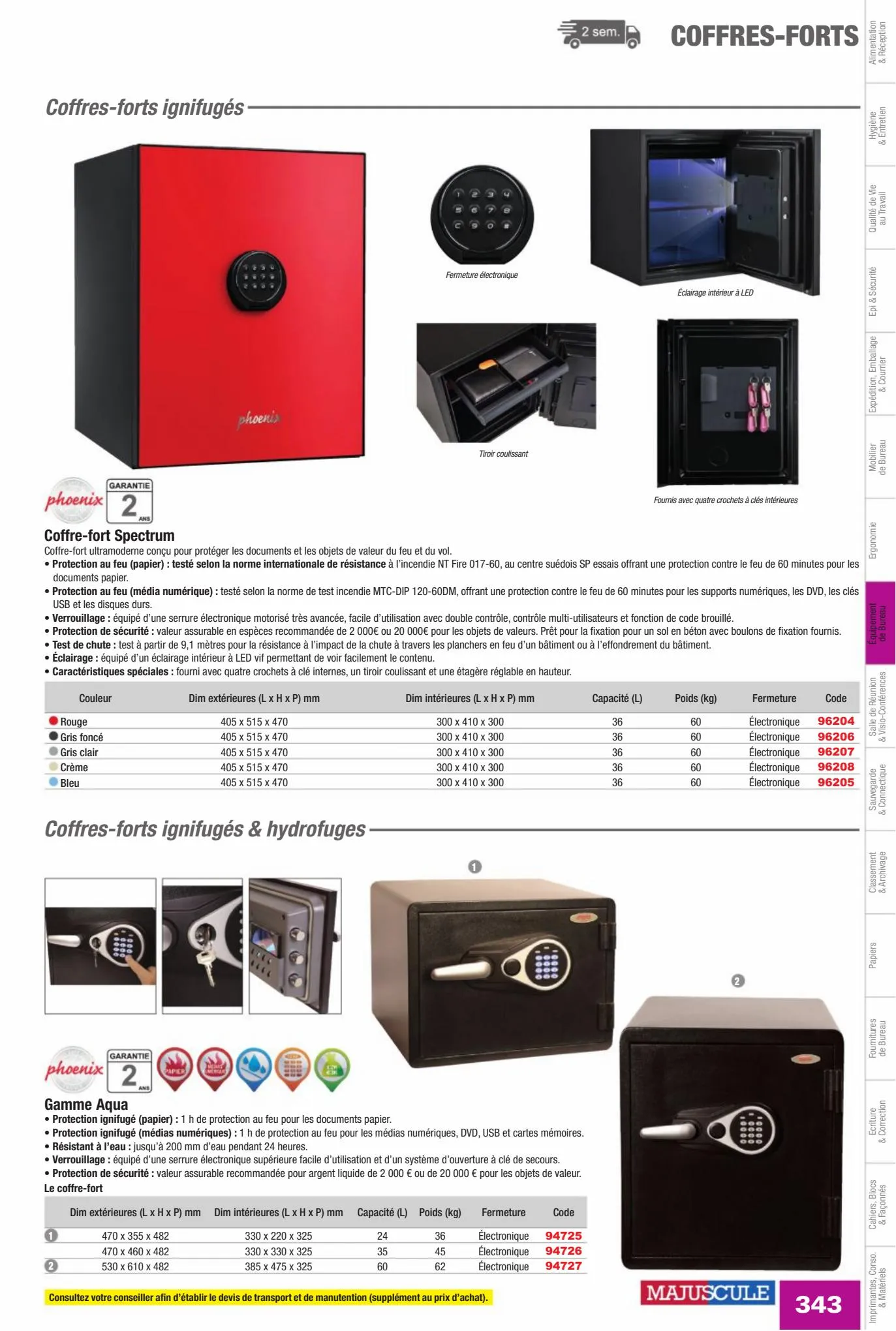 Catalogue Fournitures aux Entreprises 2023, page 00345