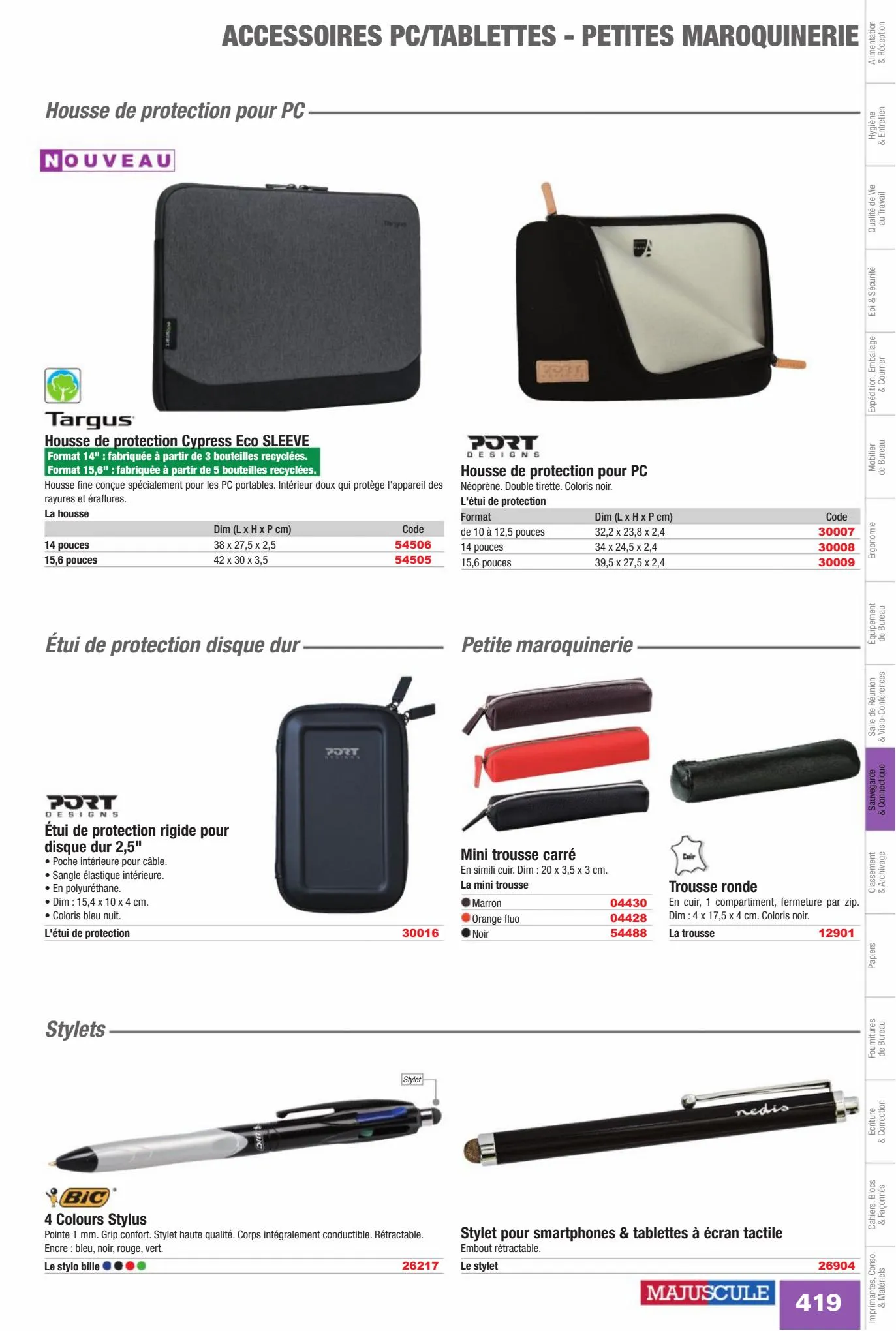 Catalogue Fournitures aux Entreprises 2023, page 00421