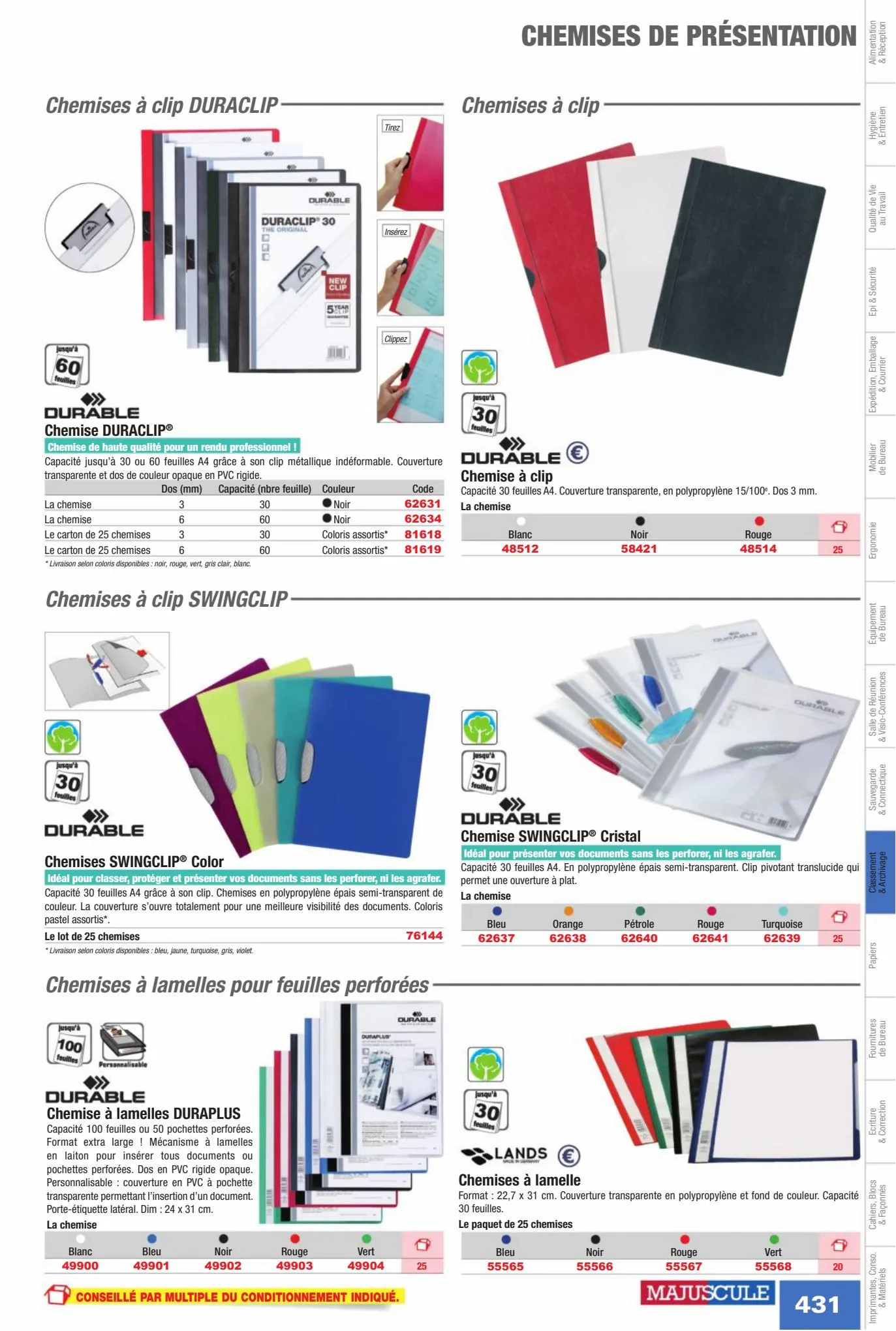 Catalogue Fournitures aux Entreprises 2023, page 00433