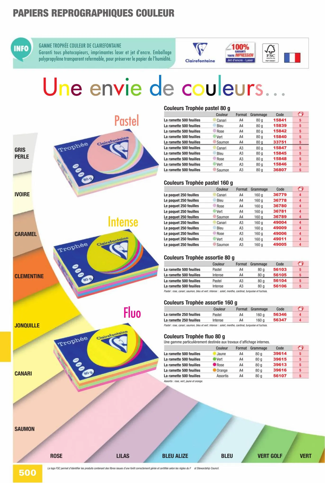 Catalogue Fournitures aux Entreprises 2023, page 00502
