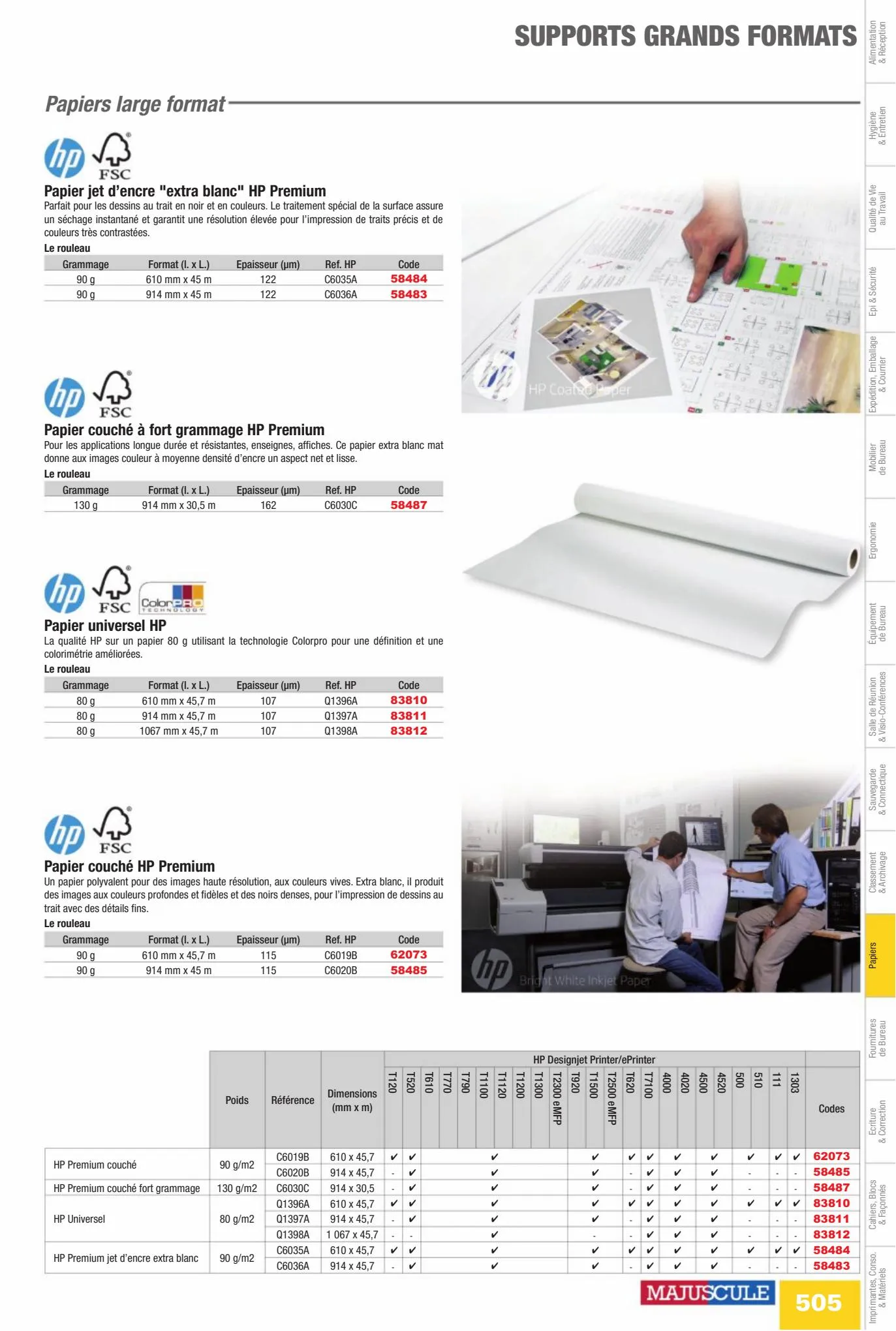 Catalogue Fournitures aux Entreprises 2023, page 00507