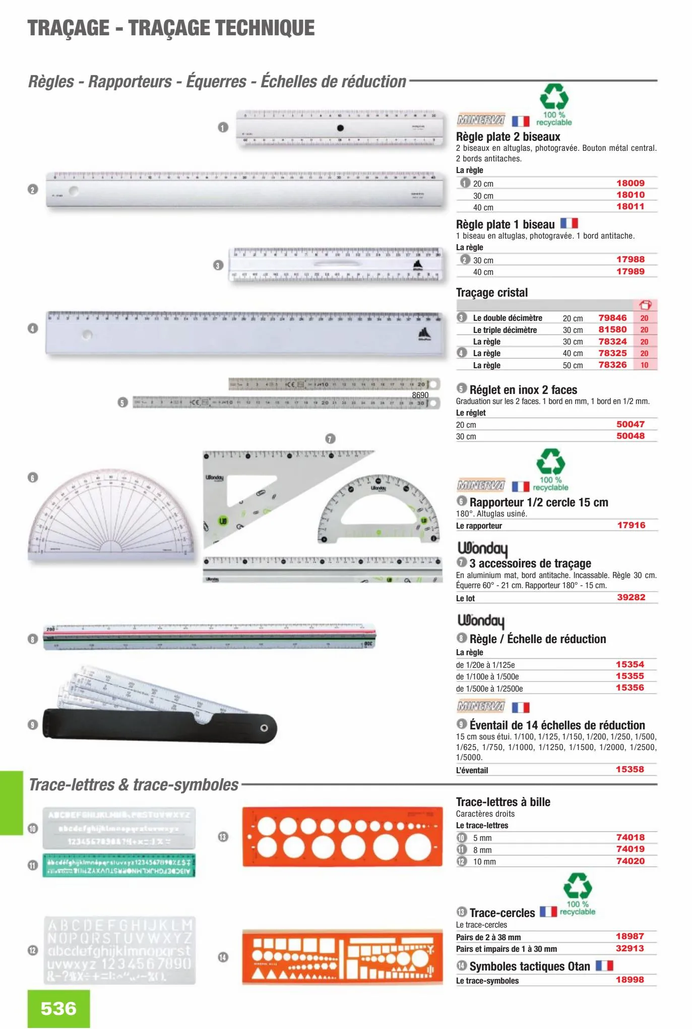 Catalogue Fournitures aux Entreprises 2023, page 00538