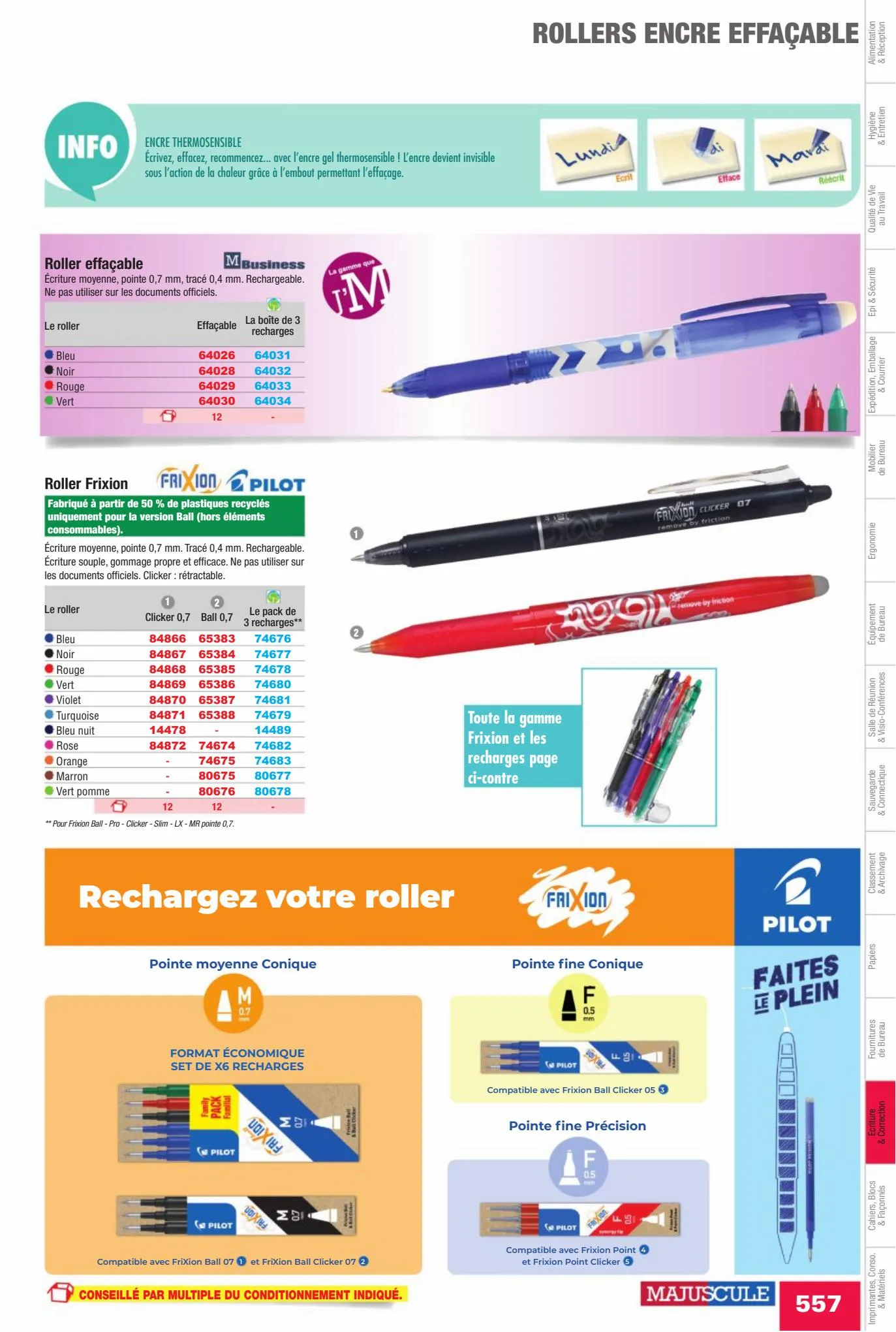 Catalogue Fournitures aux Entreprises 2023, page 00559