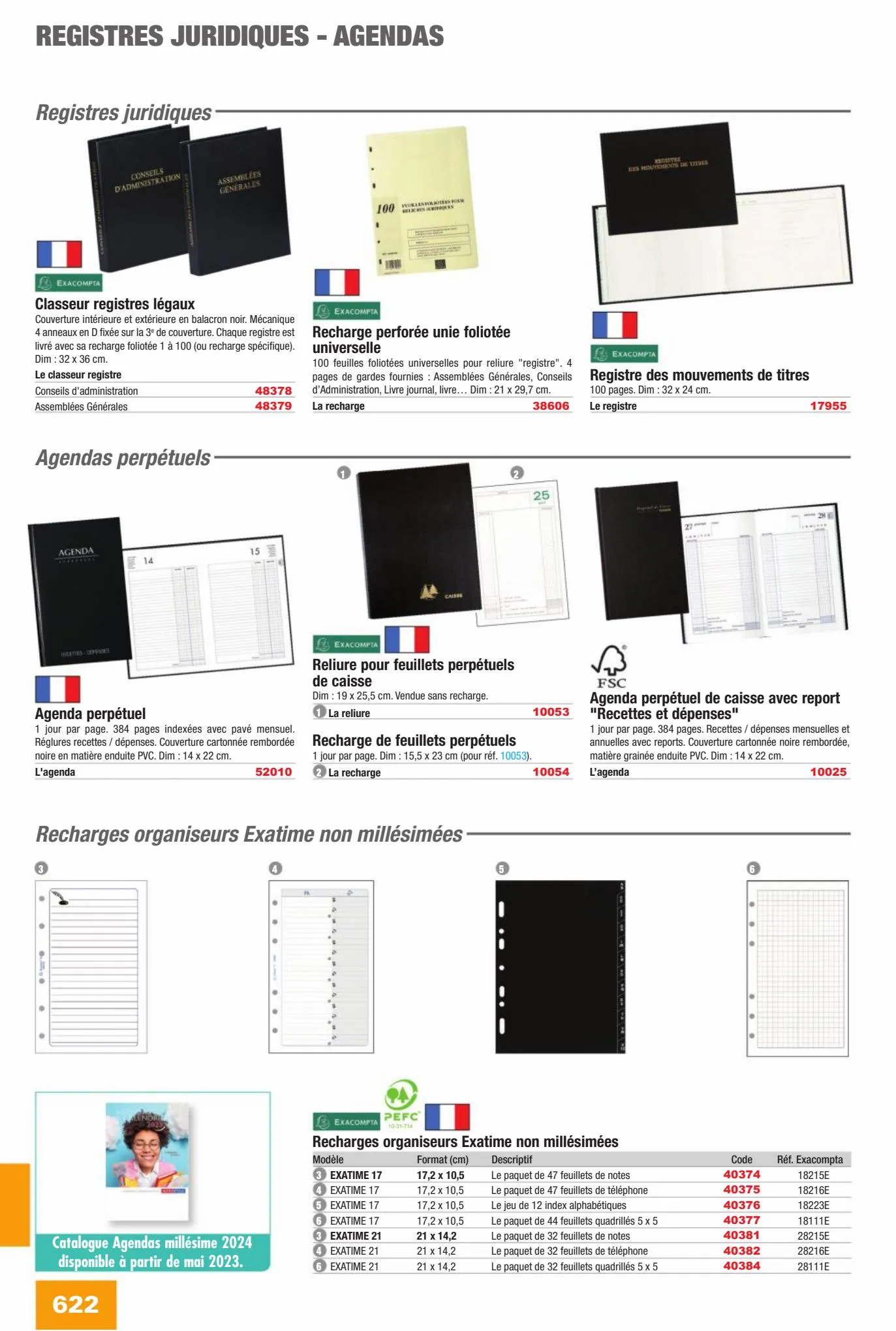 Catalogue Fournitures aux Entreprises 2023, page 00624
