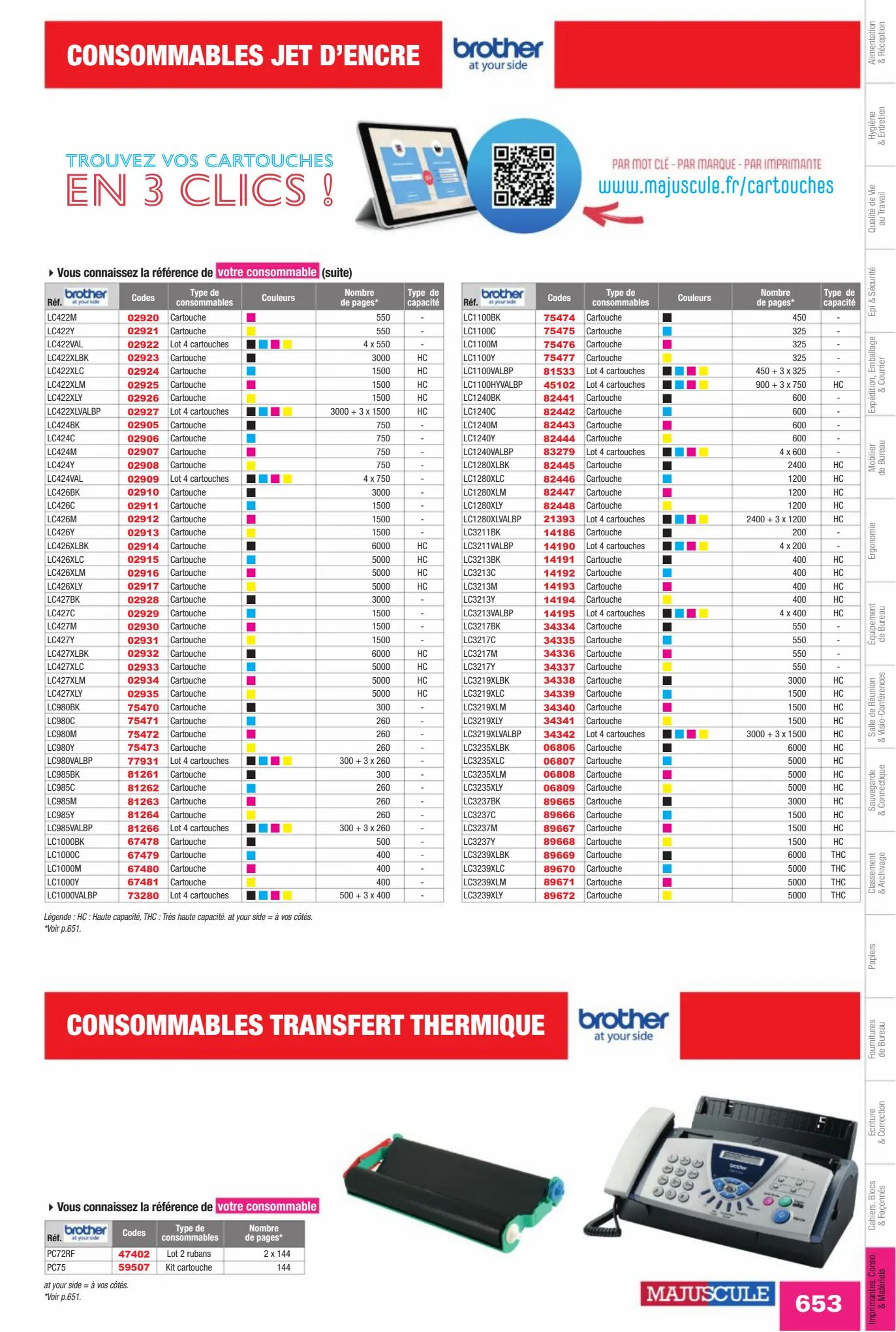 Catalogue Fournitures aux Entreprises 2023, page 00655