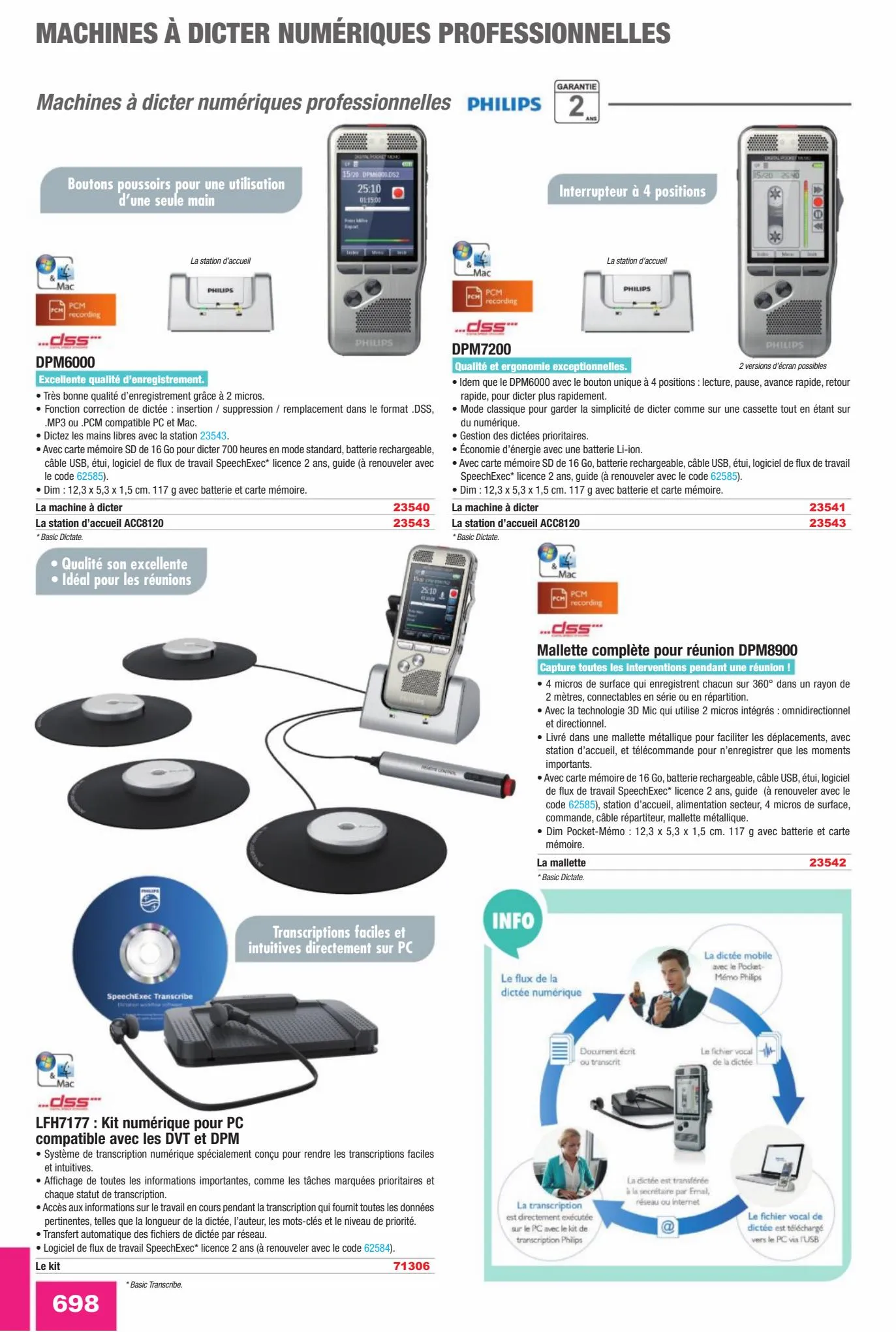 Catalogue Fournitures aux Entreprises 2023, page 00700