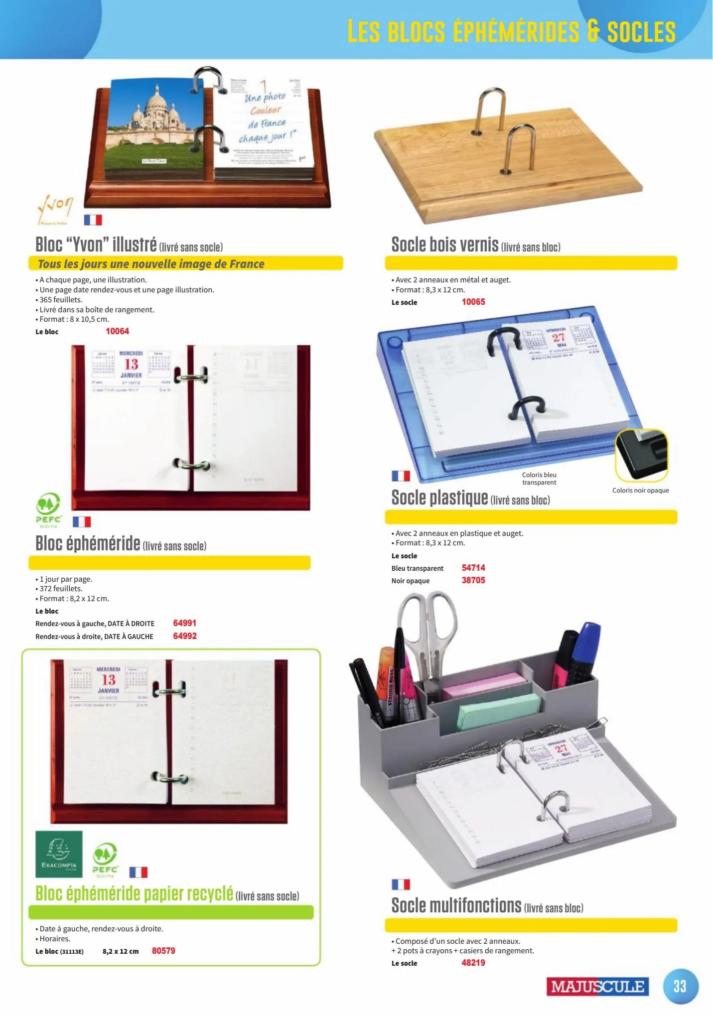 Catalogue Les agendas et calendriers 2024, page 00033