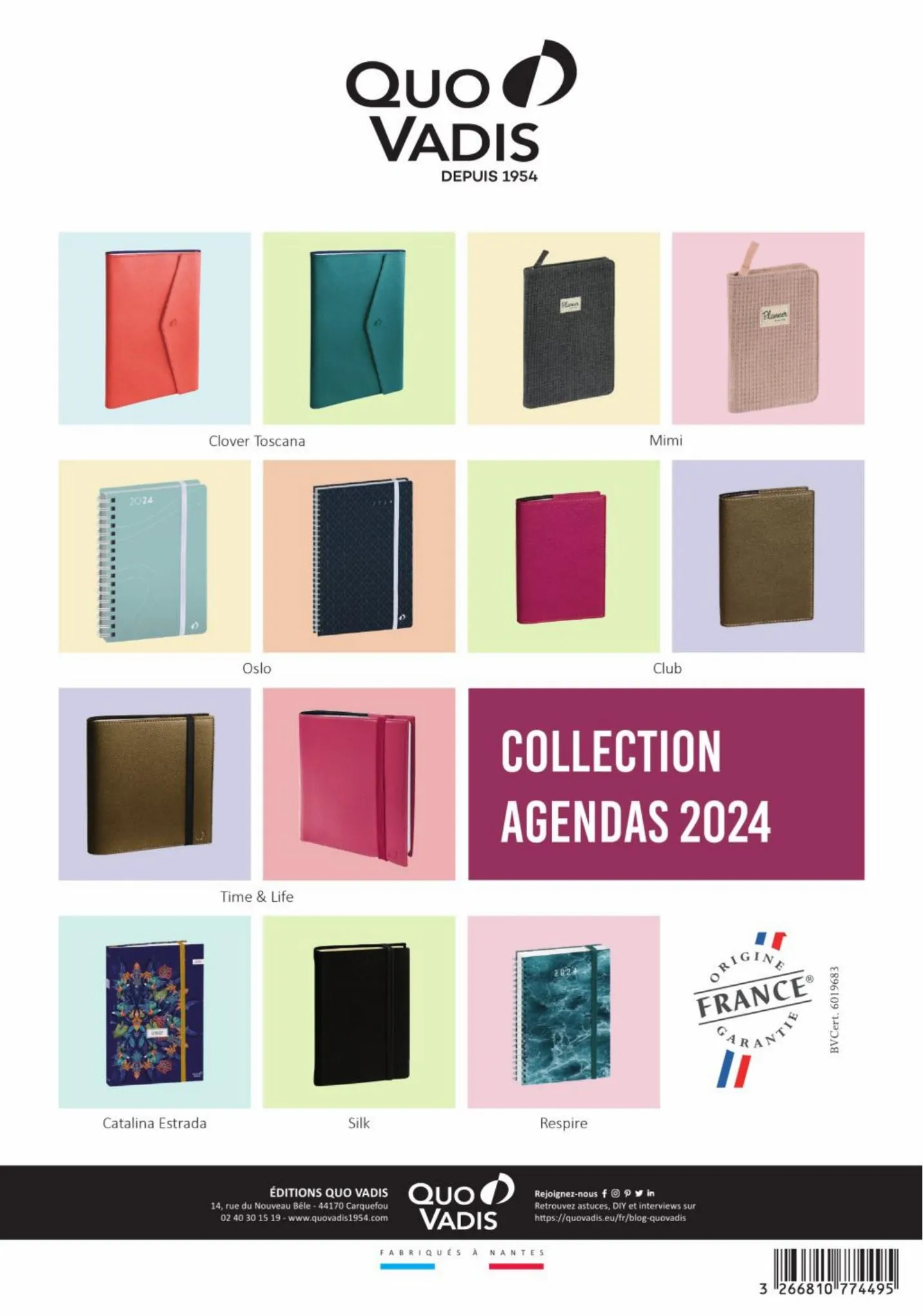 Catalogue Les agendas et calendriers 2024, page 00044