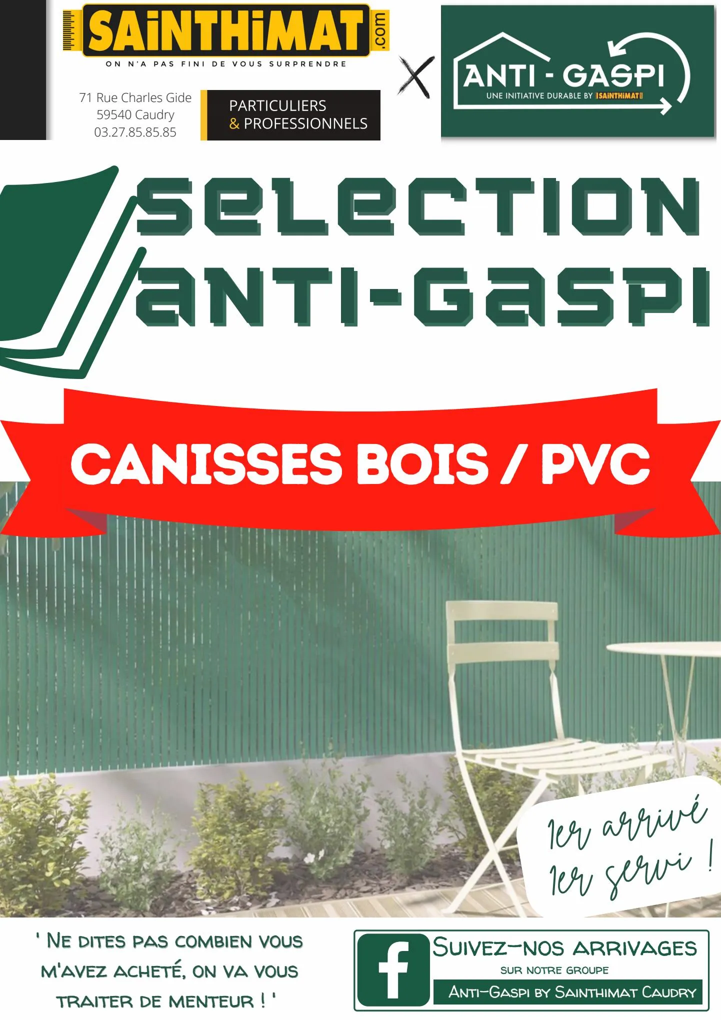 Catalogue CANISSES PVC - BOIS, page 00001