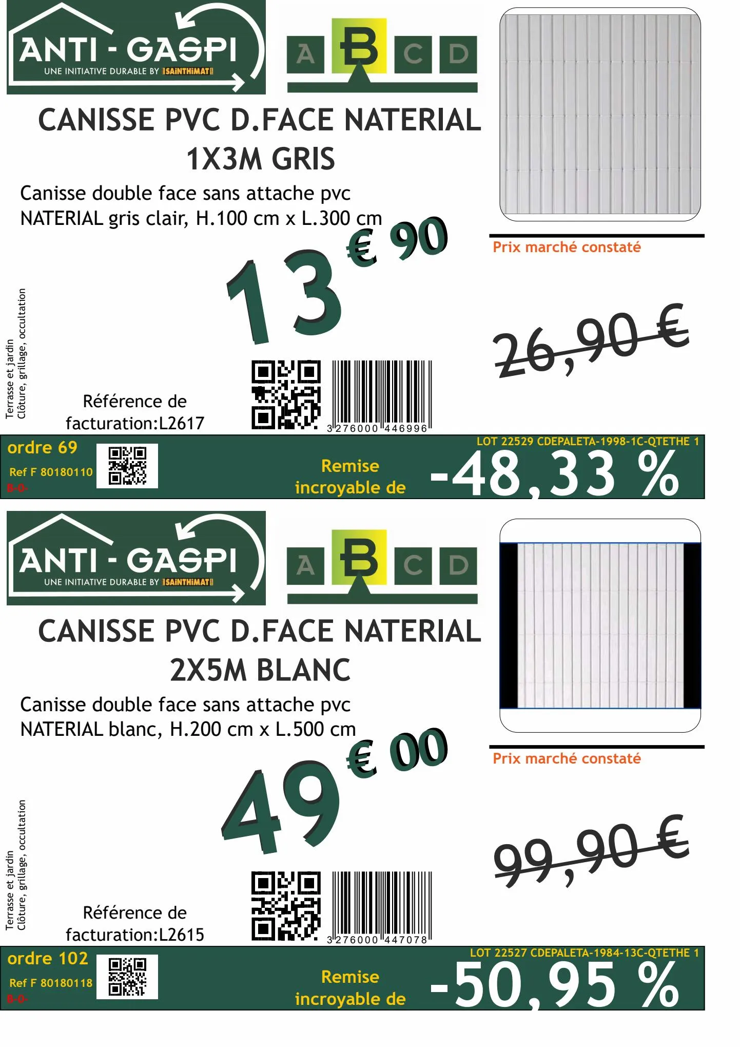 Catalogue CANISSES PVC - BOIS, page 00005