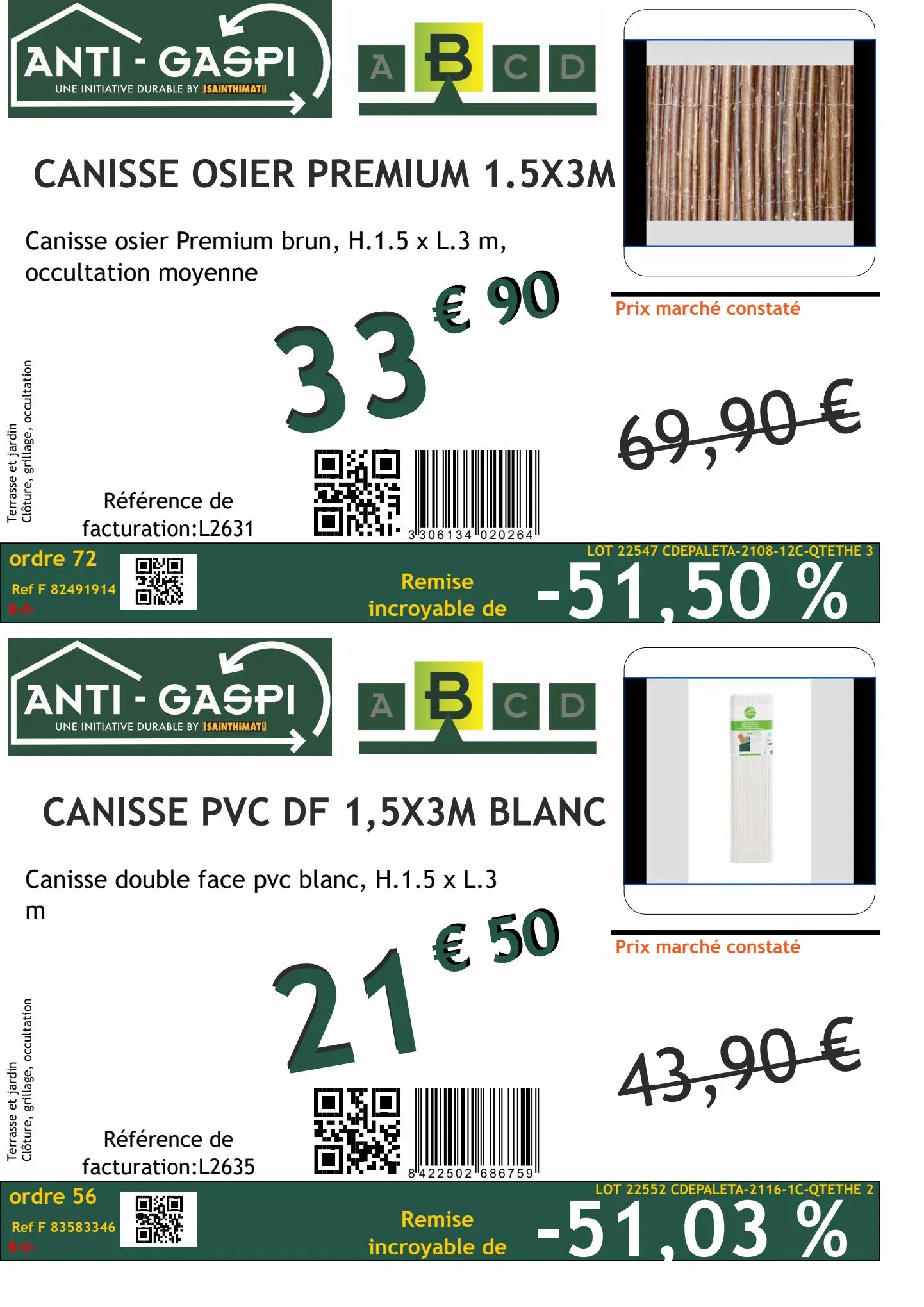 Catalogue CANISSES PVC - BOIS, page 00008
