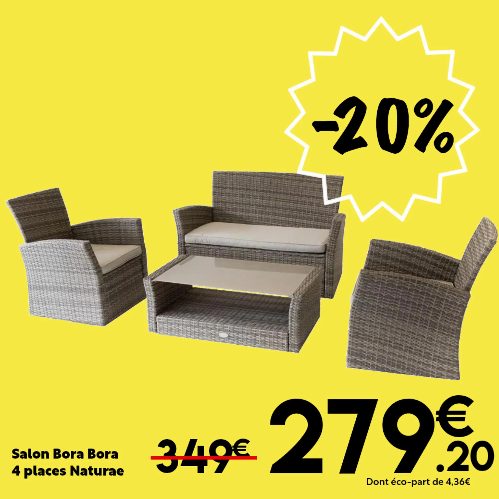 Catalogue Promotions sur le mobilier d'extérieur, page 00004