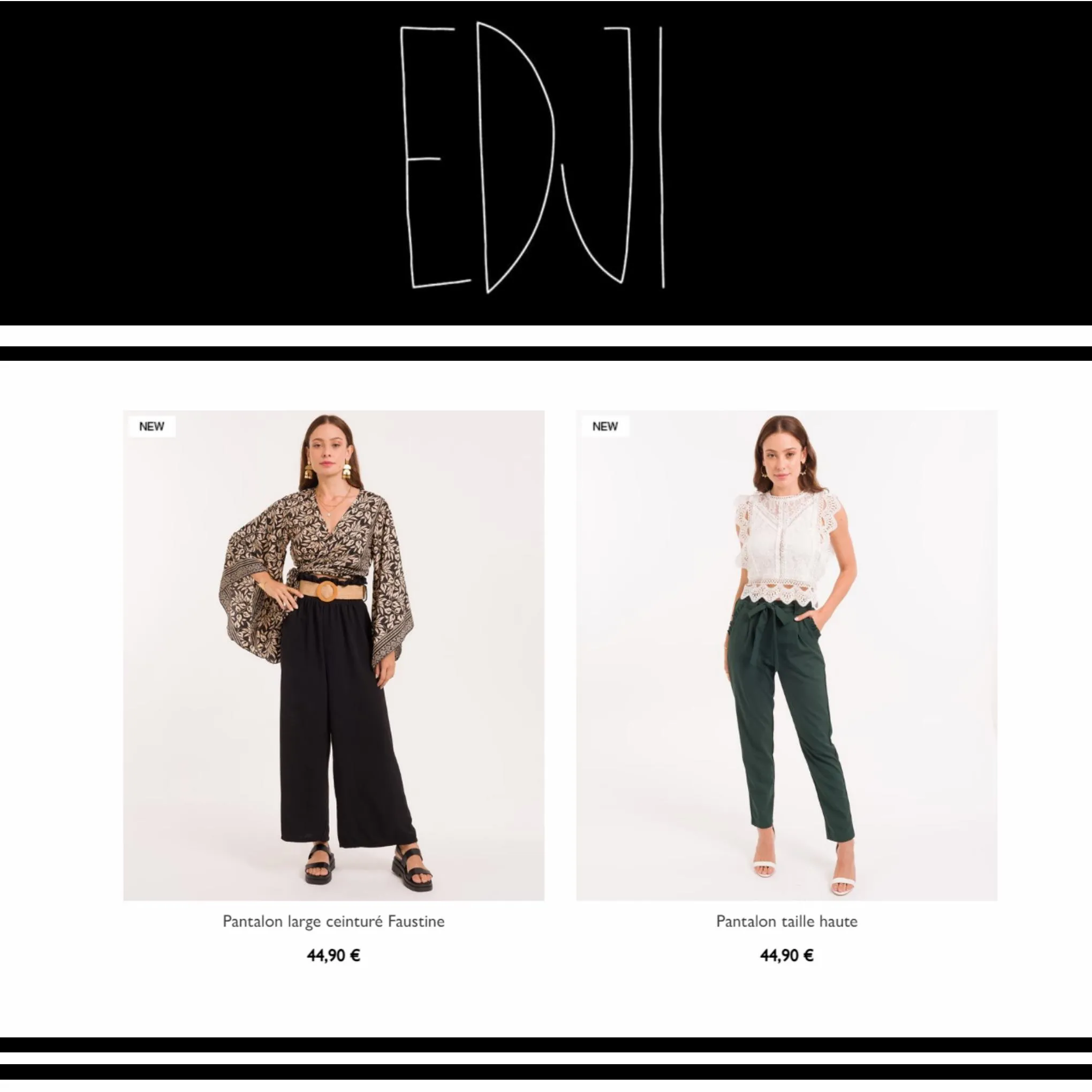 Catalogue Edji Pantalons & Jeans, page 00004