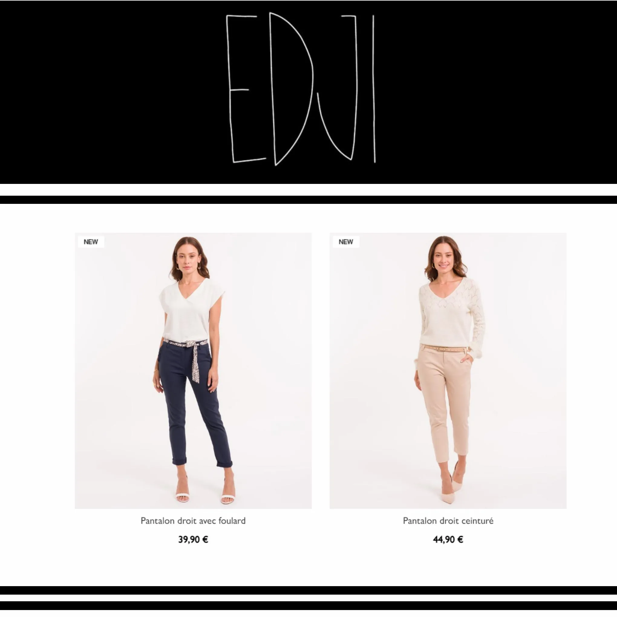 Catalogue Edji Pantalons & Jeans, page 00006