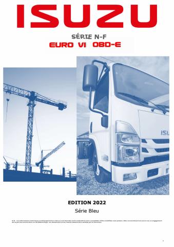 Catalogue ISUZU | Catalogue et prix tarifs Série N-F Euro VI OBD-E | 13/05/2022 - 31/08/2022