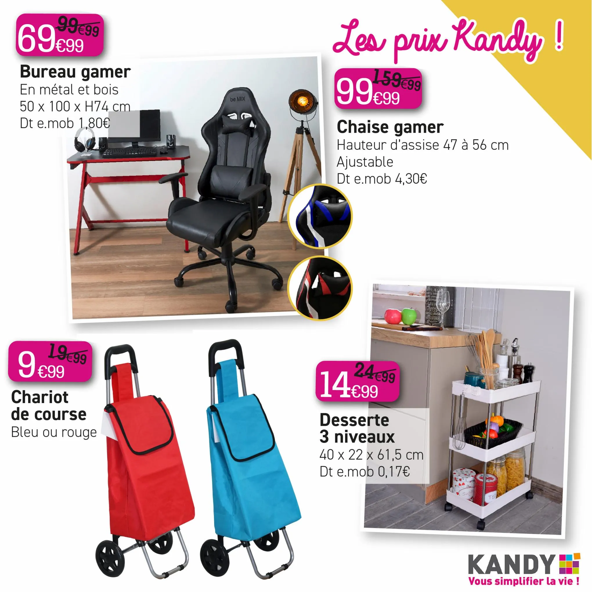 Catalogue Craquez pour les petits prix kandy, page 00002