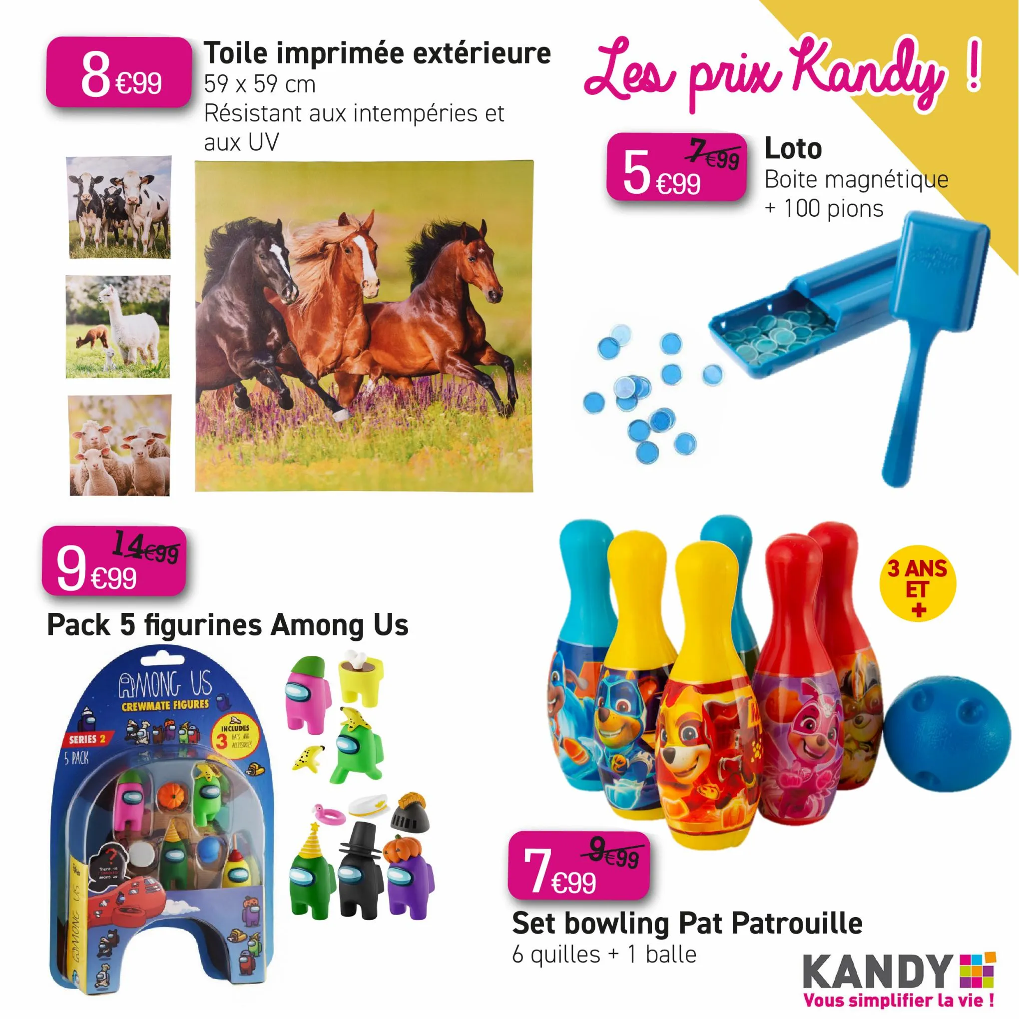 Catalogue Craquez pour les petits prix kandy, page 00003