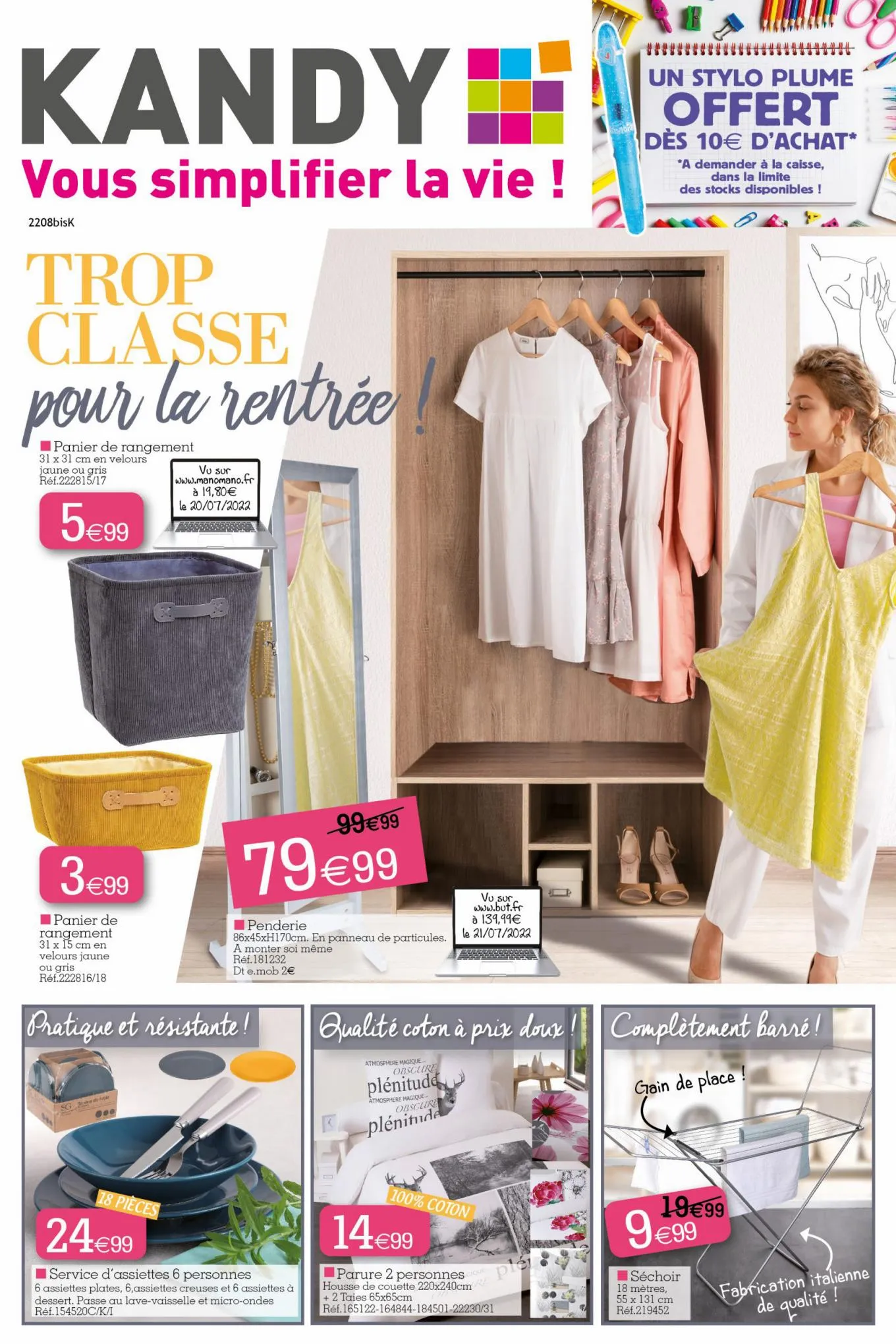 Catalogue Trop classe pour la rentrée !, page 00001