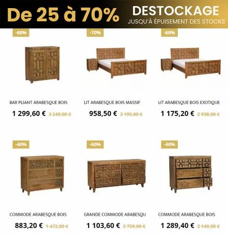 DÉSTOCKAGE