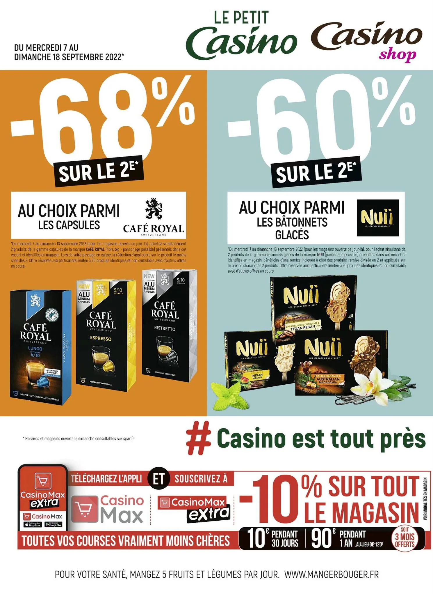 Catalogue Le petit Casino, Casino shop, page 00001