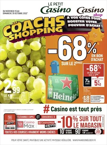 Les coachs shopping