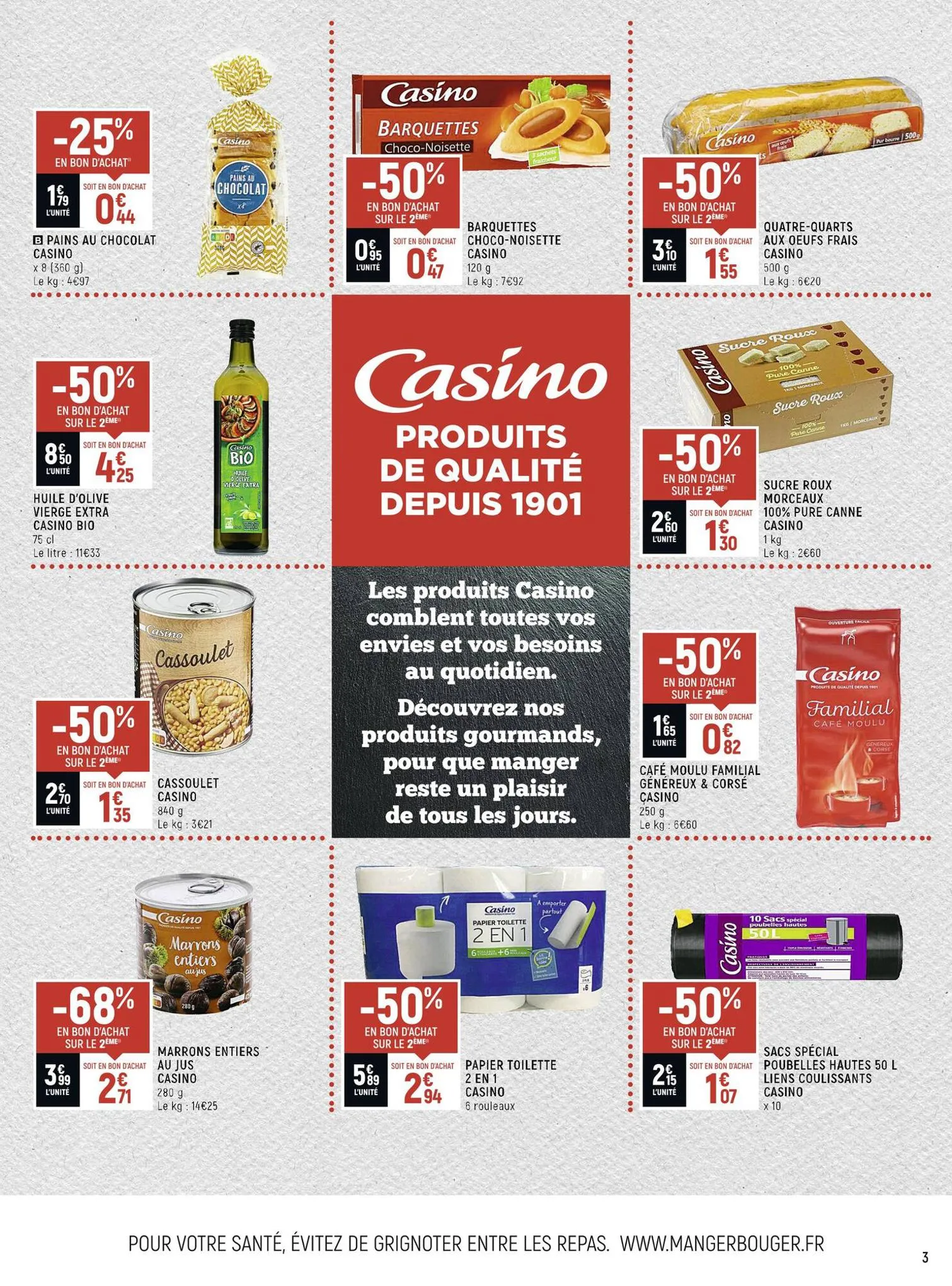 Catalogue Le mois Casinomania, page 00003