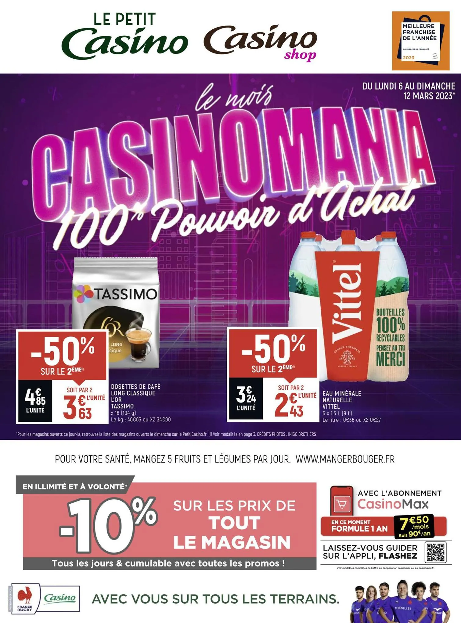Catalogue Le mois Casinomania 100% pouvoir d'achat, page 00001