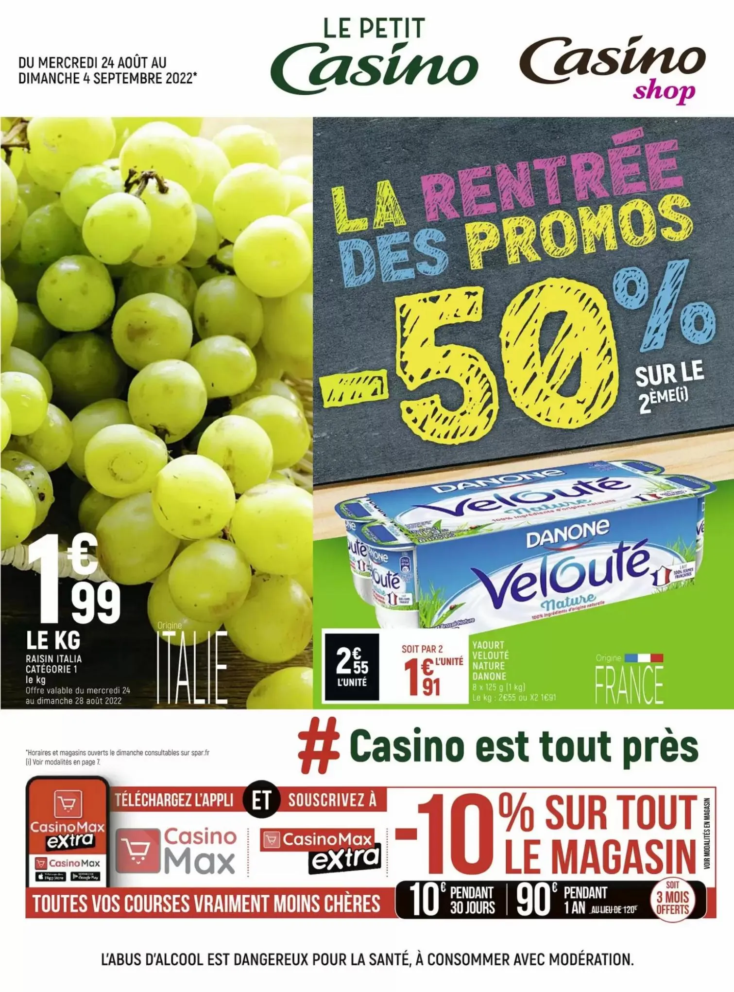 Catalogue Petit Casino Promotion, page 00001