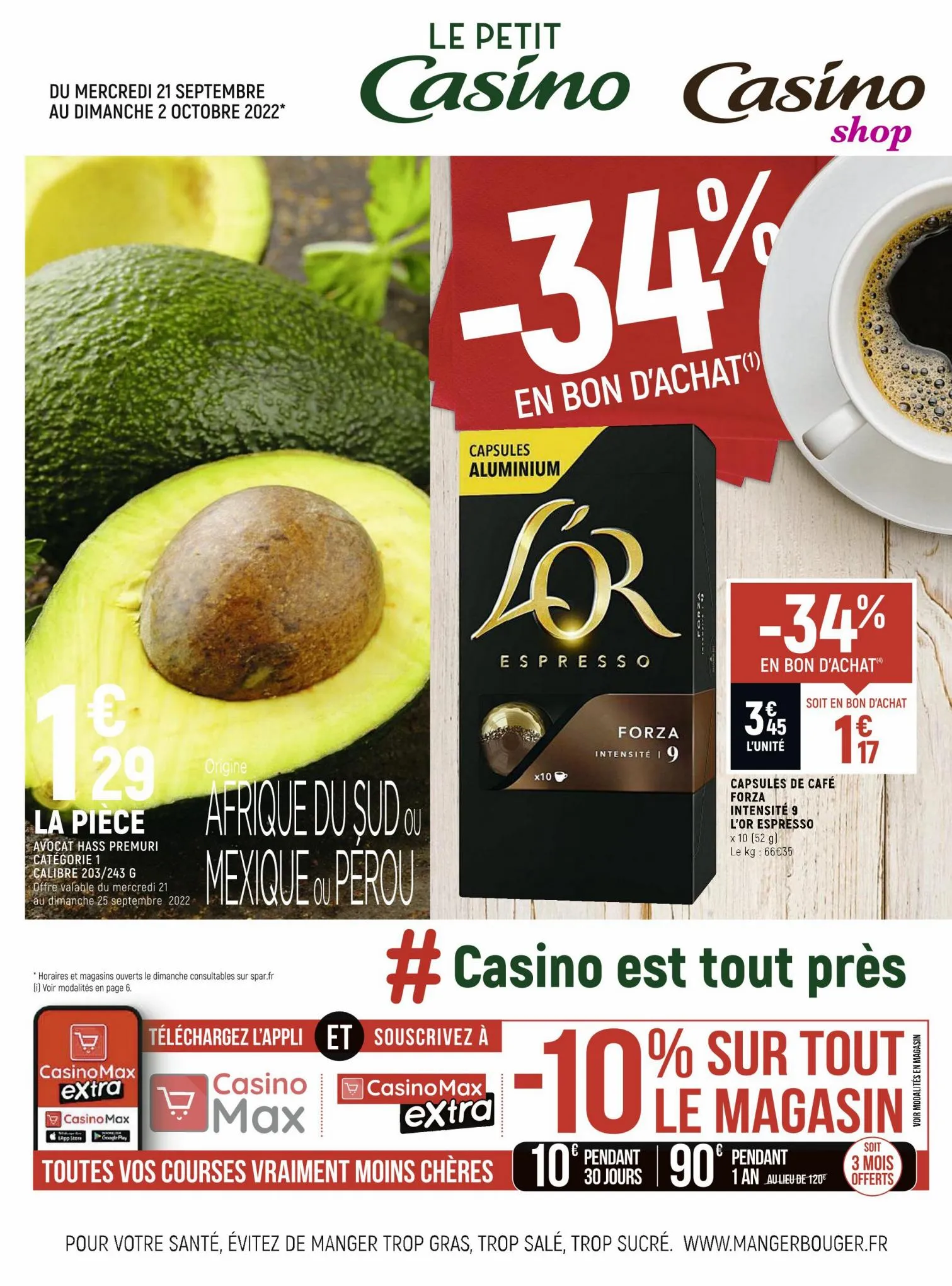 Catalogue Petit Casino Promotions, page 00001