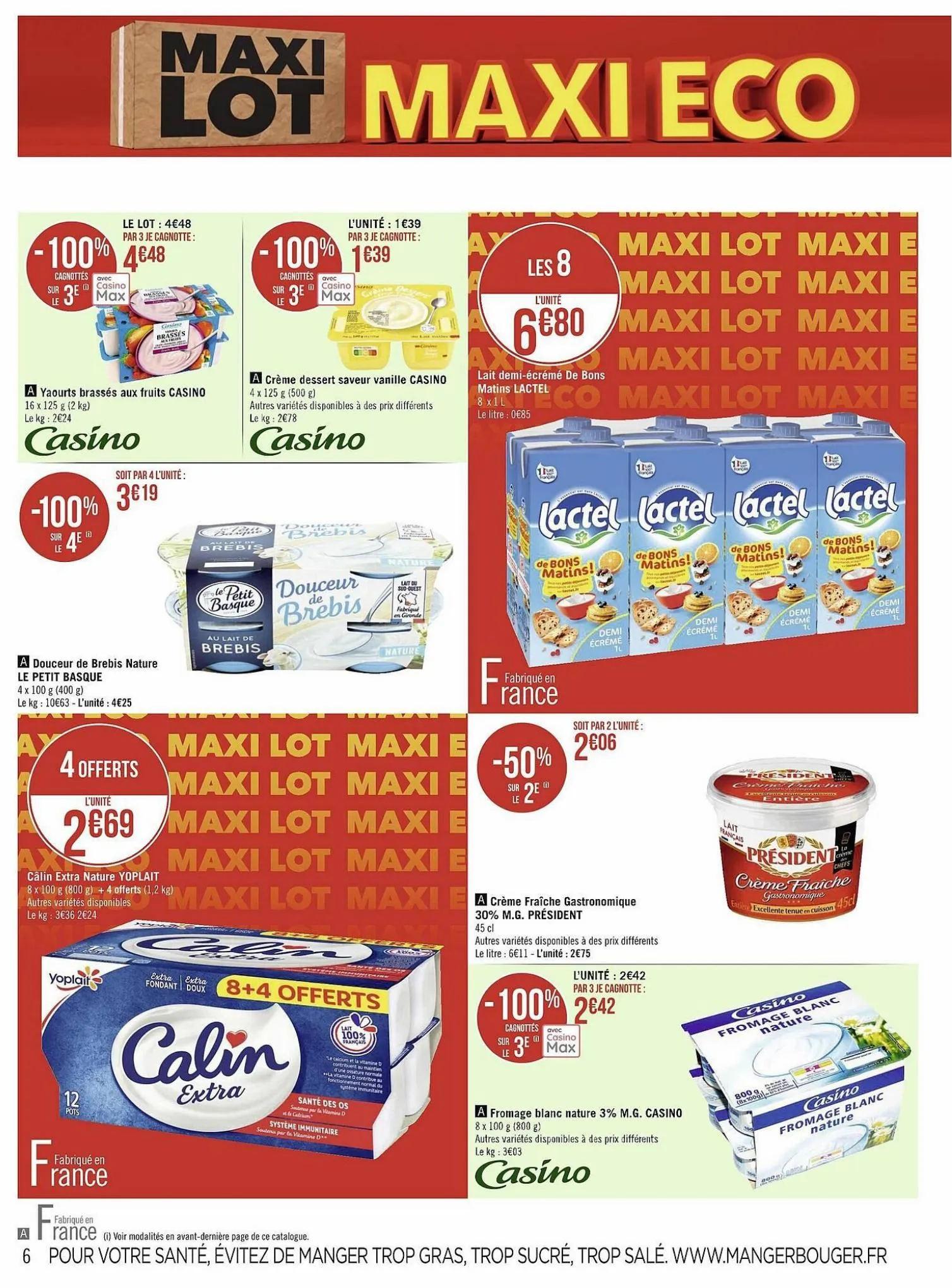 Catalogue Maxi Lot Maxi Eco, page 00006