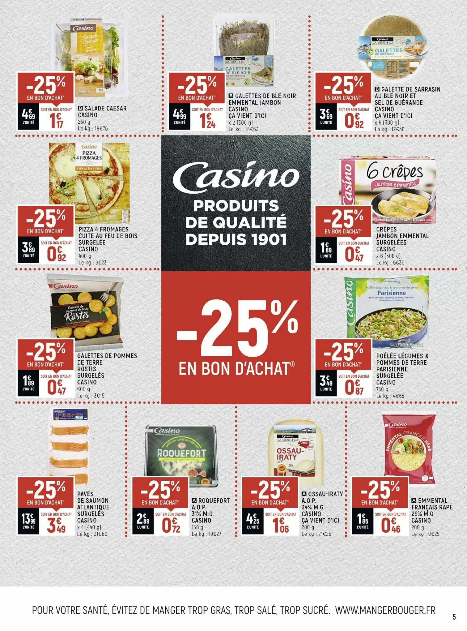 Catalogue Casino avec vous sur le terrain du pouvoir d'achat, page 00005