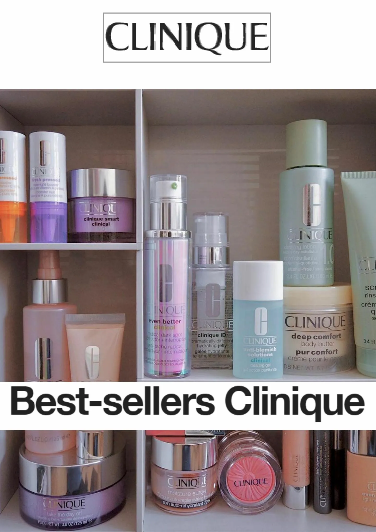 Catalogue Best-sellers Clinique, page 00001