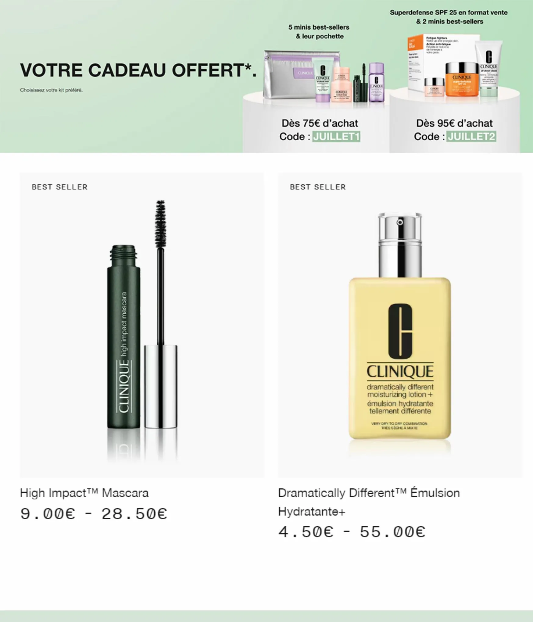 Catalogue VOTRE CADEAU OFFERT*, page 00003