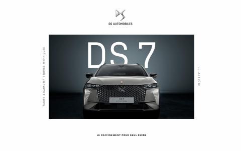 Catalogue DS | DS-7 | 21/07/2022 - 21/07/2023