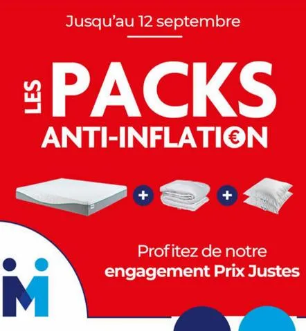 Packs anti-inflation
