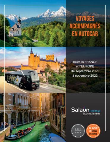 Catalogue Salaün Holidays | VOYAGES accompagnés En AUTOCAR | 17/03/2022 - 30/11/2022