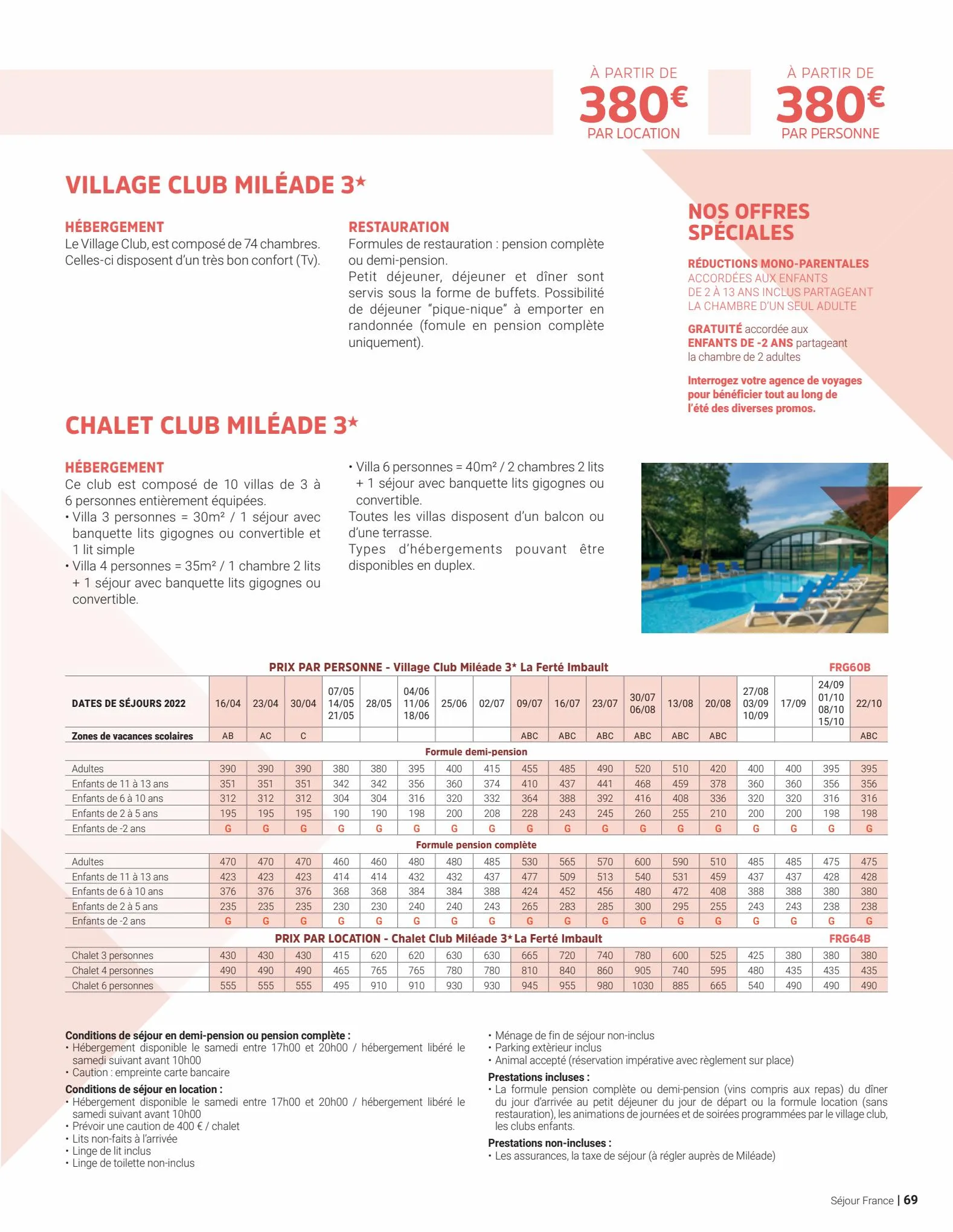 Catalogue Séjours en France 2022, page 00069