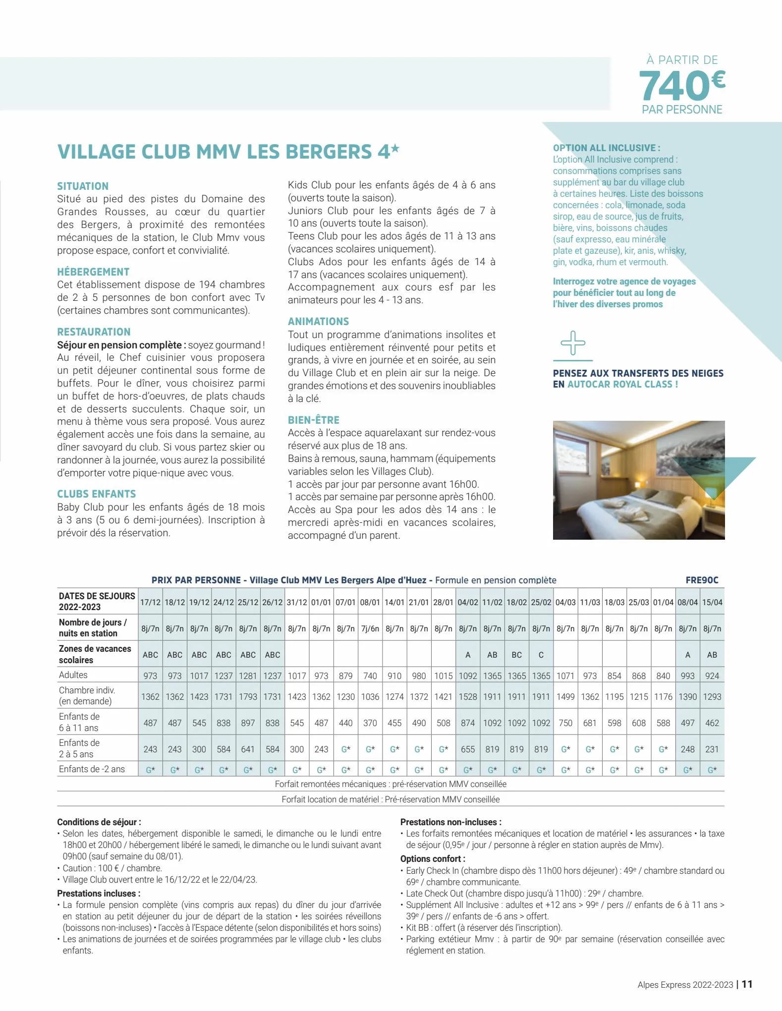 Catalogue Alpes Express - Hiver 2022-2023, page 00011