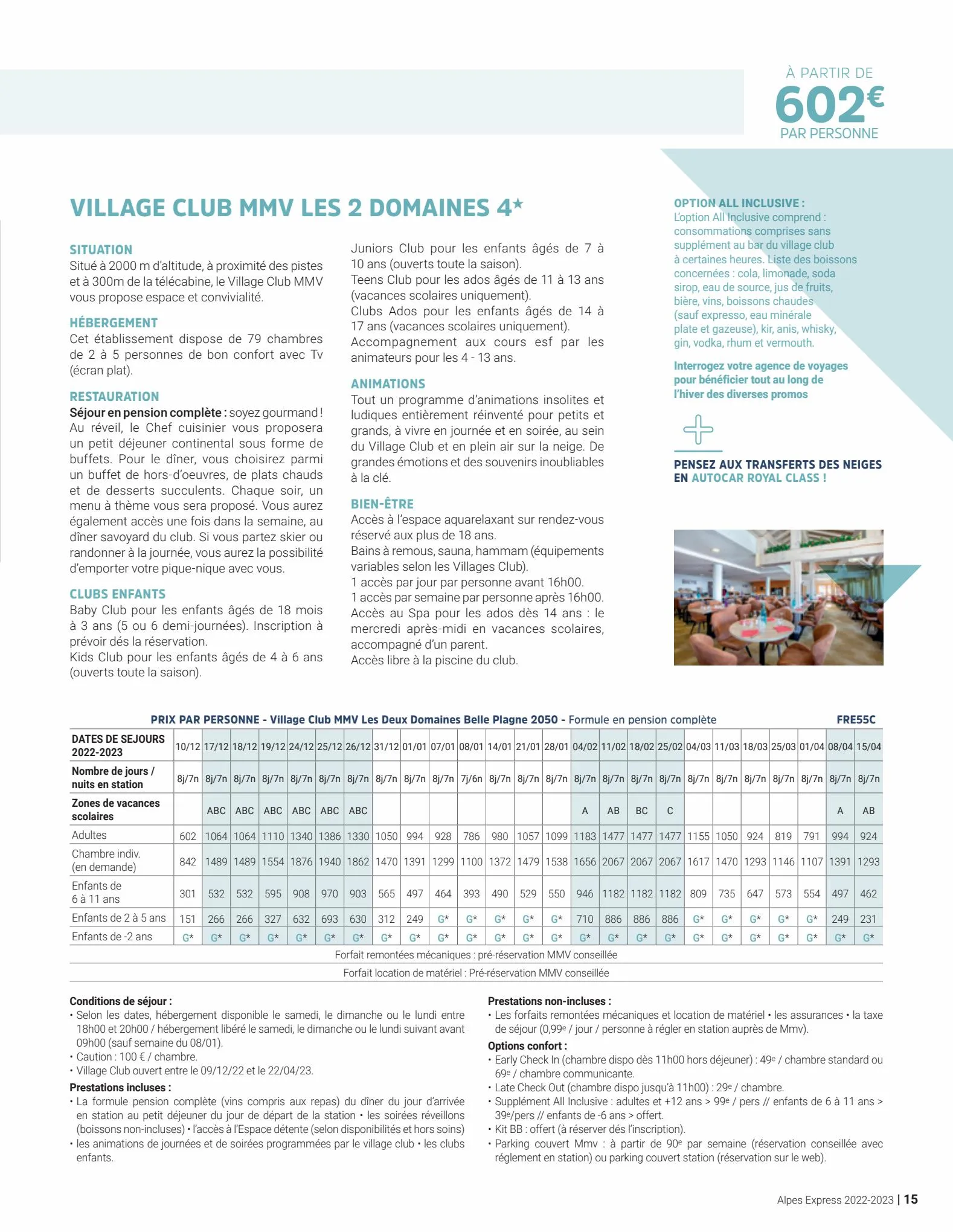 Catalogue Alpes Express - Hiver 2022-2023, page 00015