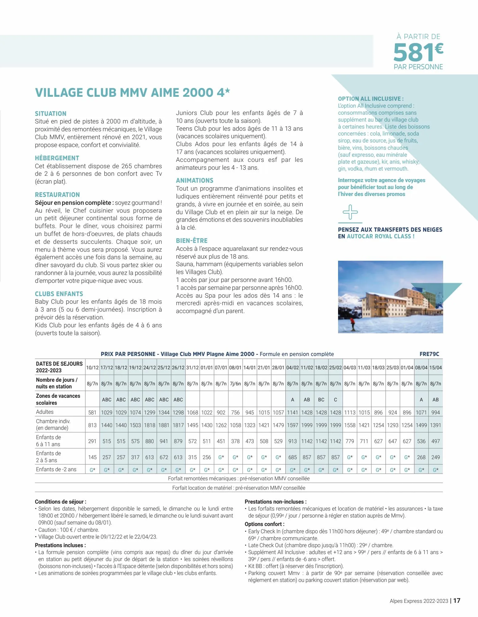 Catalogue Alpes Express - Hiver 2022-2023, page 00017
