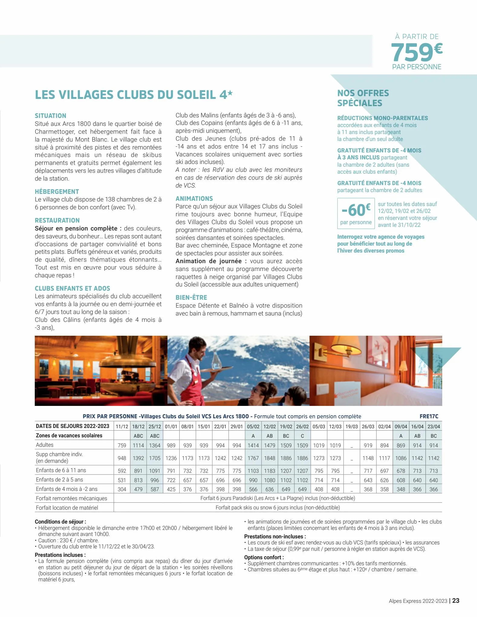 Catalogue Alpes Express - Hiver 2022-2023, page 00023