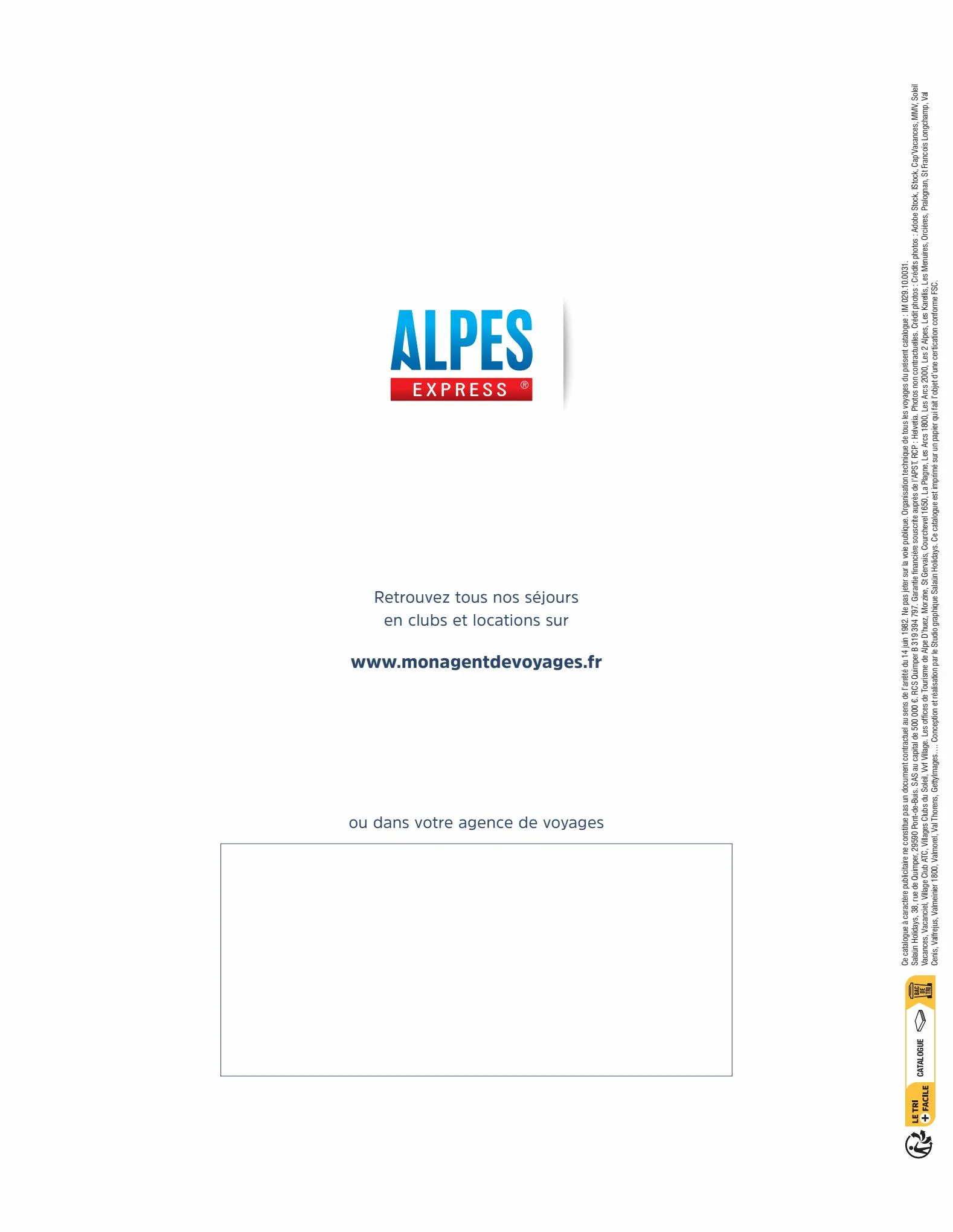 Catalogue Alpes Express - Hiver 2022-2023, page 00068
