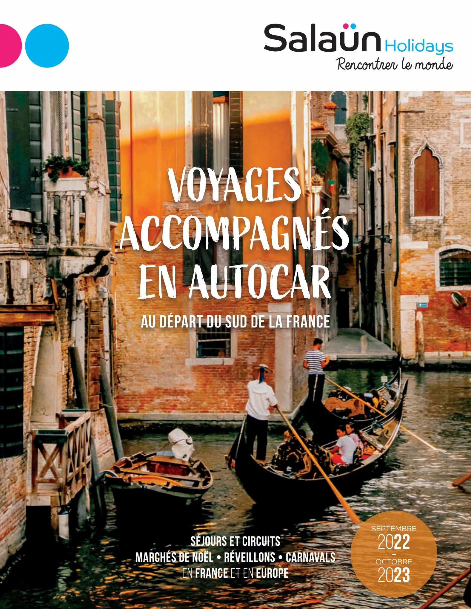 Catalogue Voyages accompagnés en autocar 2022-2023 , page 00001