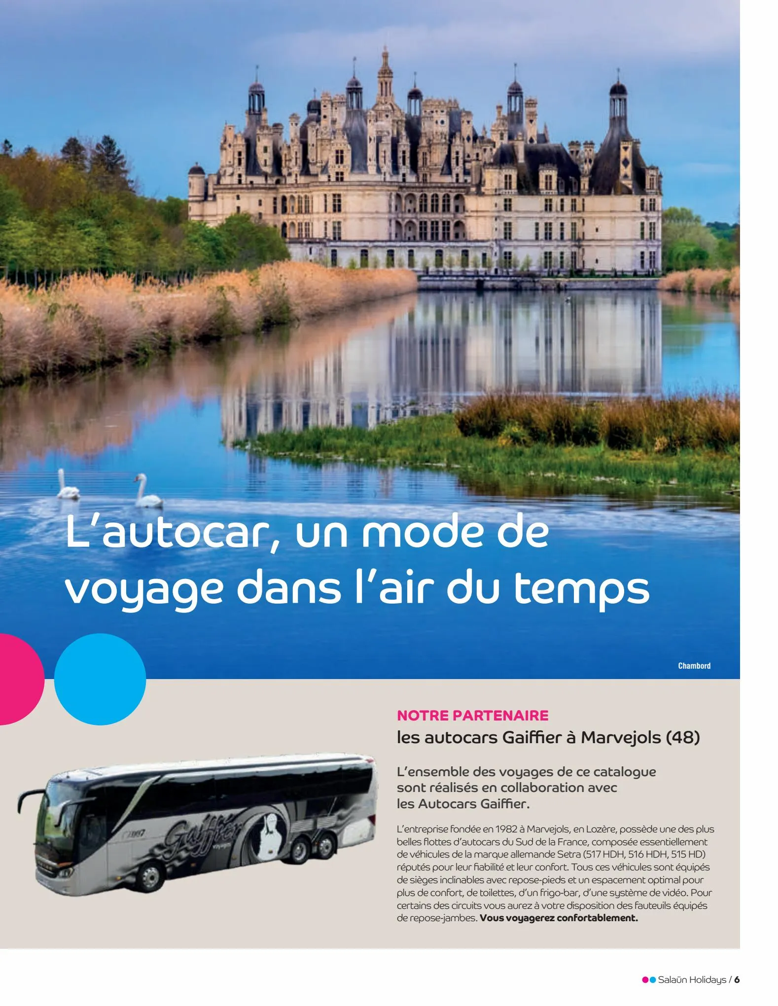 Catalogue Voyages accompagnés en autocar 2022-2023 , page 00006