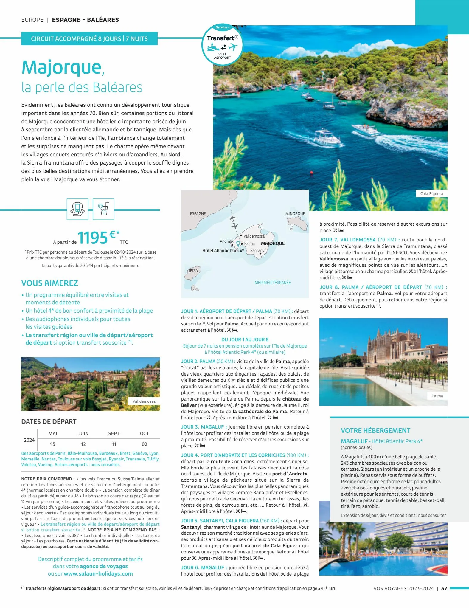 Catalogue Vos voyages 2023-2024, page 00037