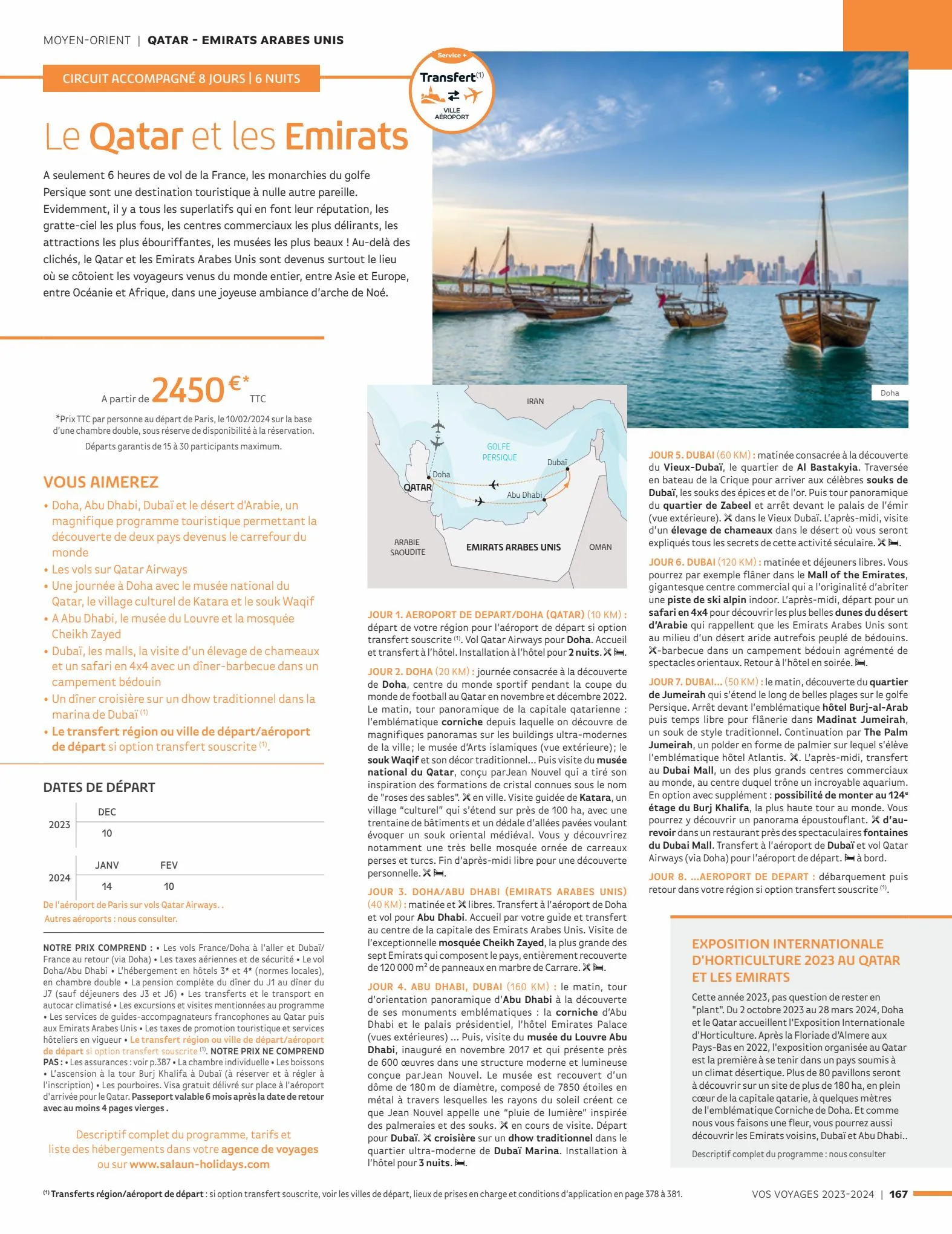 Catalogue Vos voyages 2023-2024, page 00167
