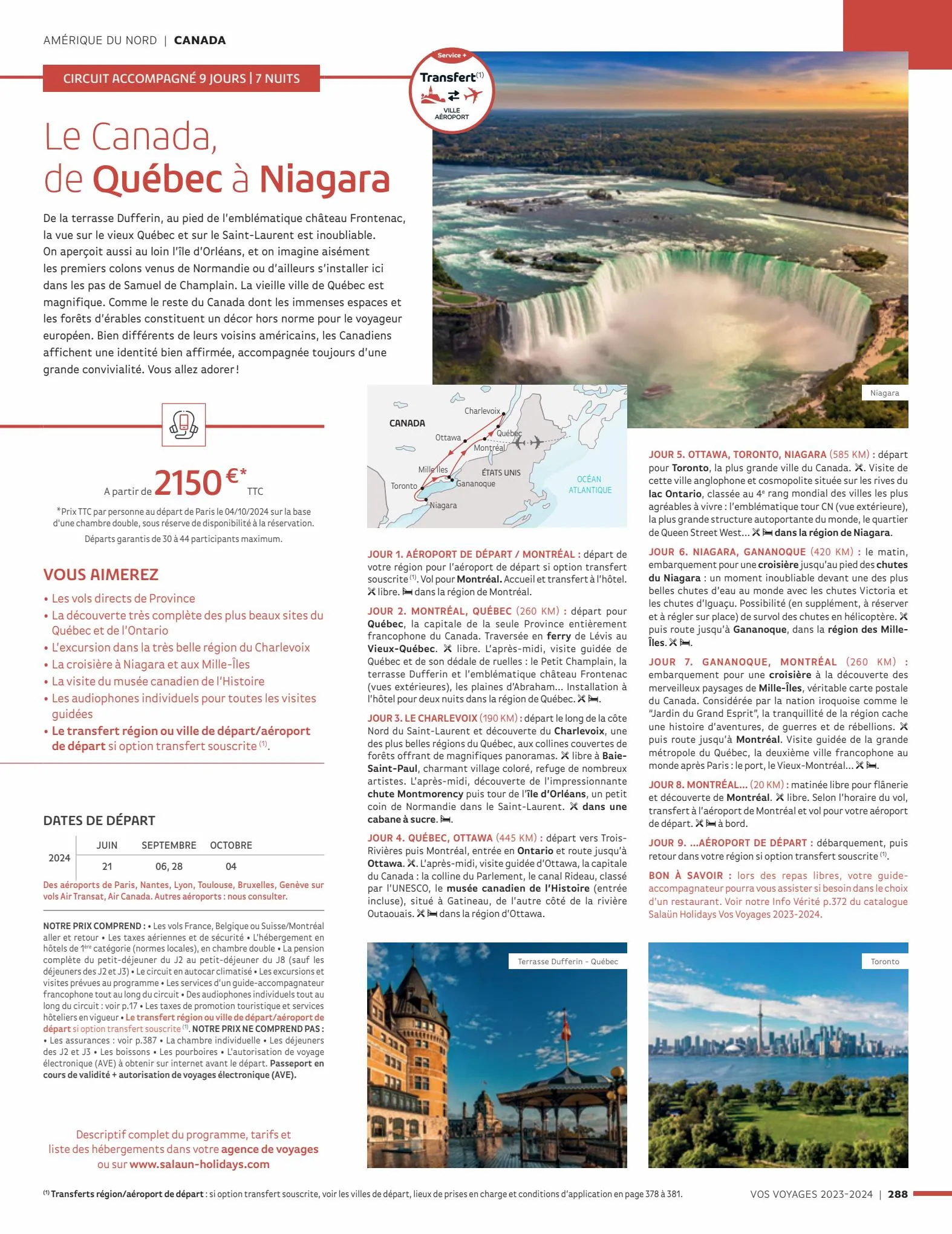 Catalogue Vos voyages 2023-2024, page 00288